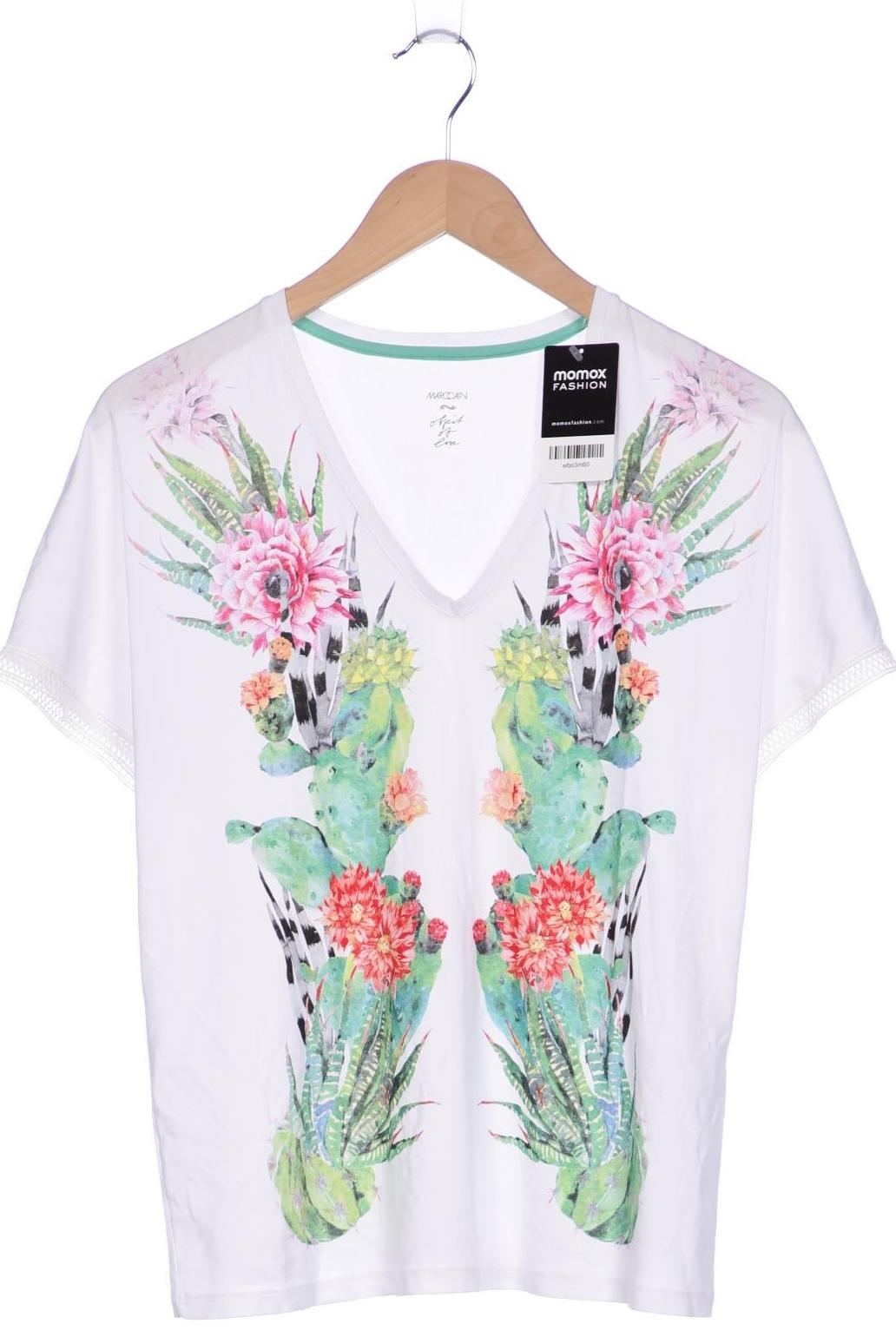 

Marc Cain Damen T-Shirt, weiß, Gr. 38