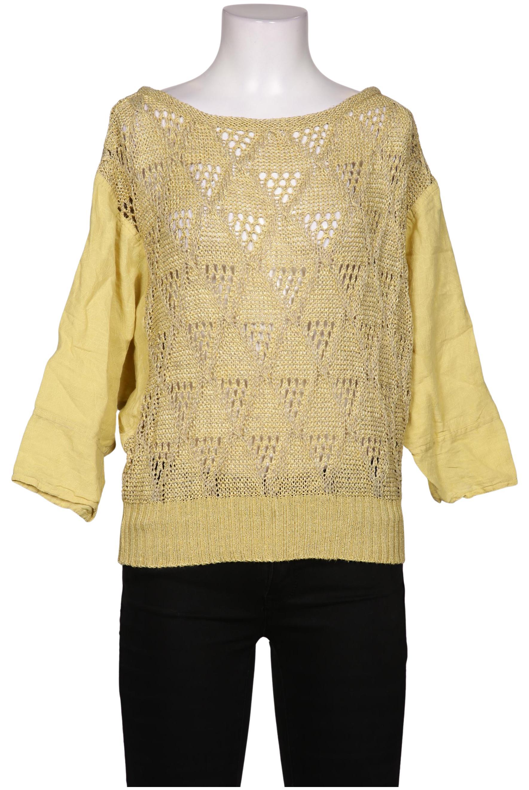 

Marc Cain Damen Pullover, gelb, Gr. 38