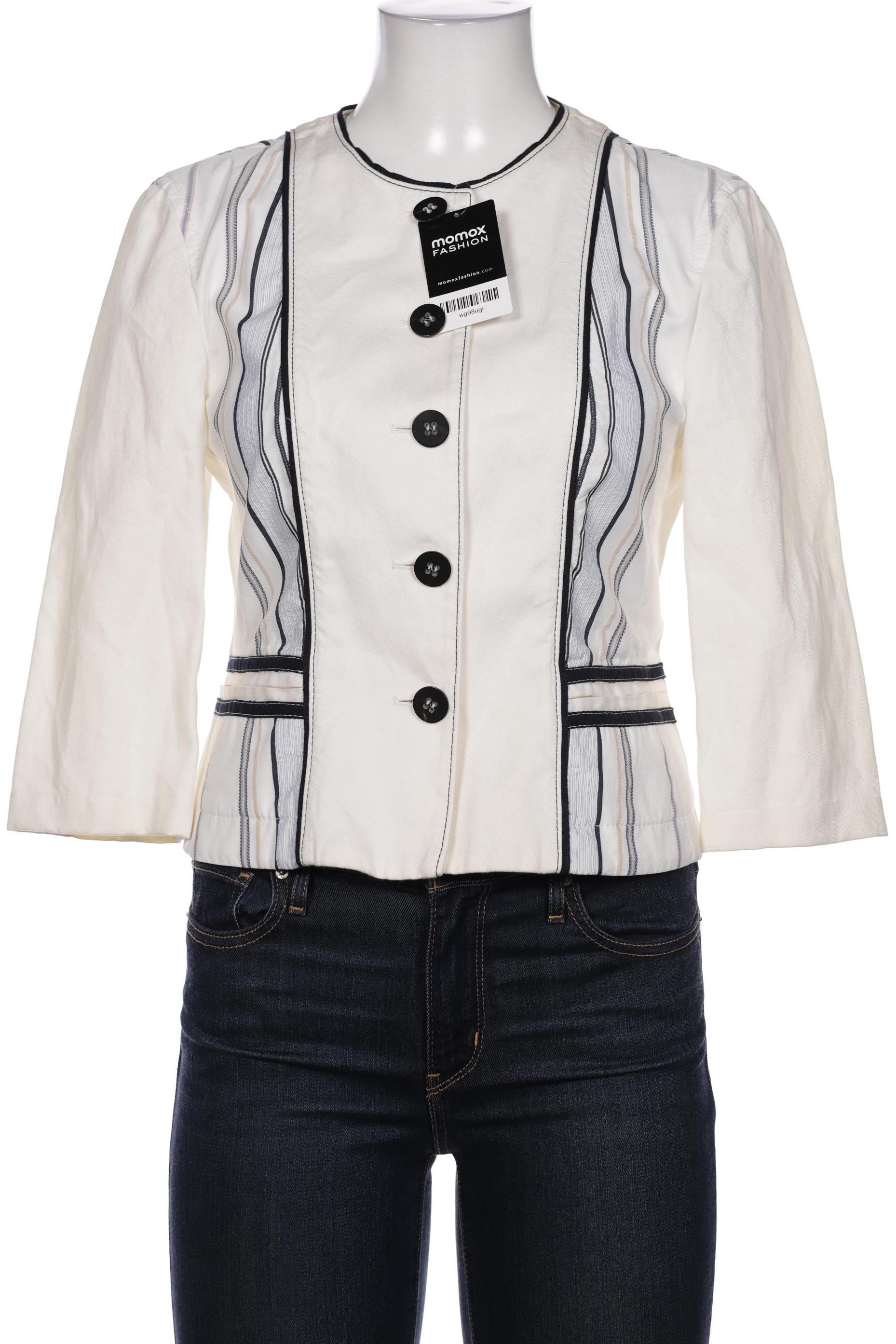 

Marc Cain Damen Blazer, cremeweiß, Gr. 38