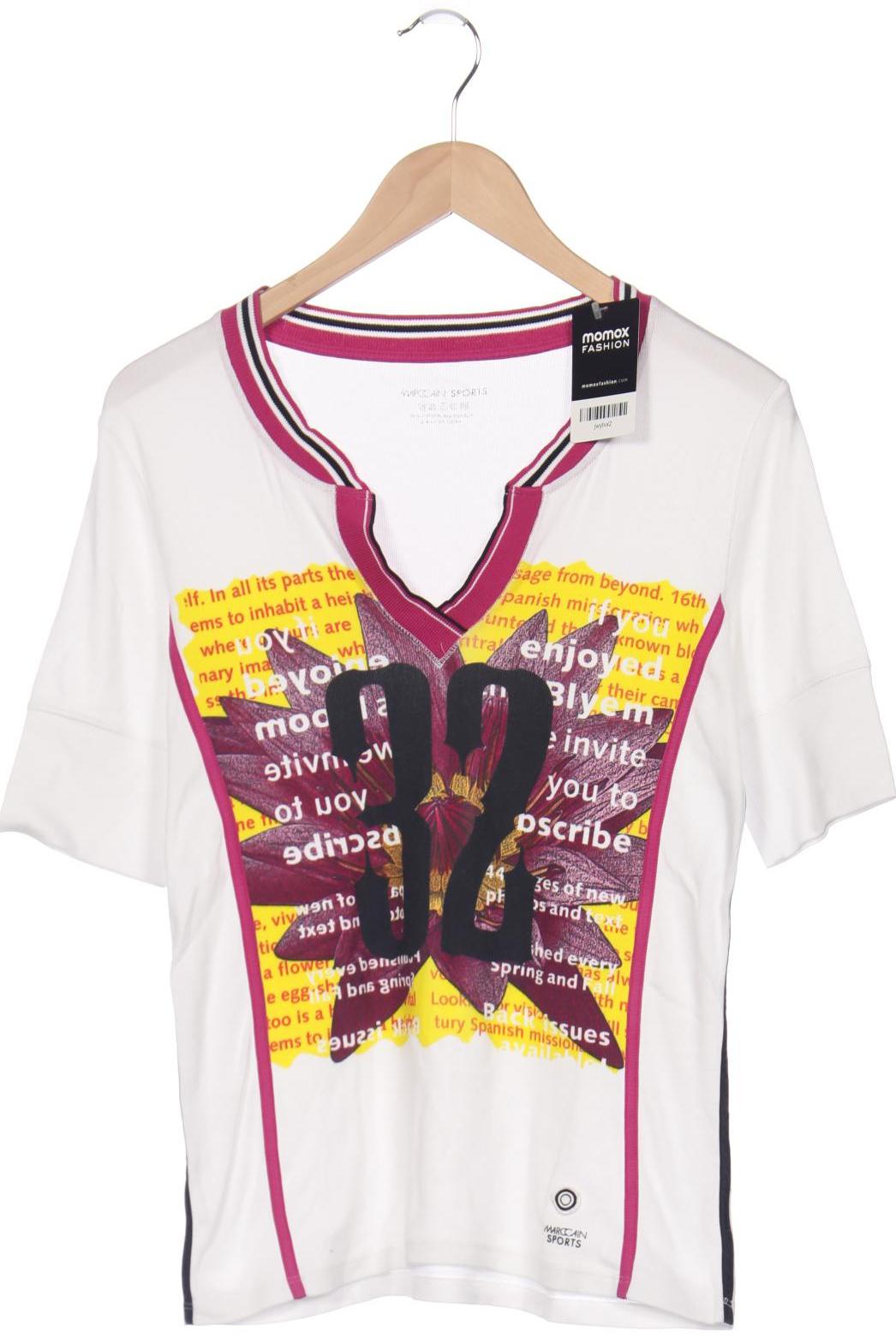 

Marc Cain Damen T-Shirt, weiß, Gr. 38