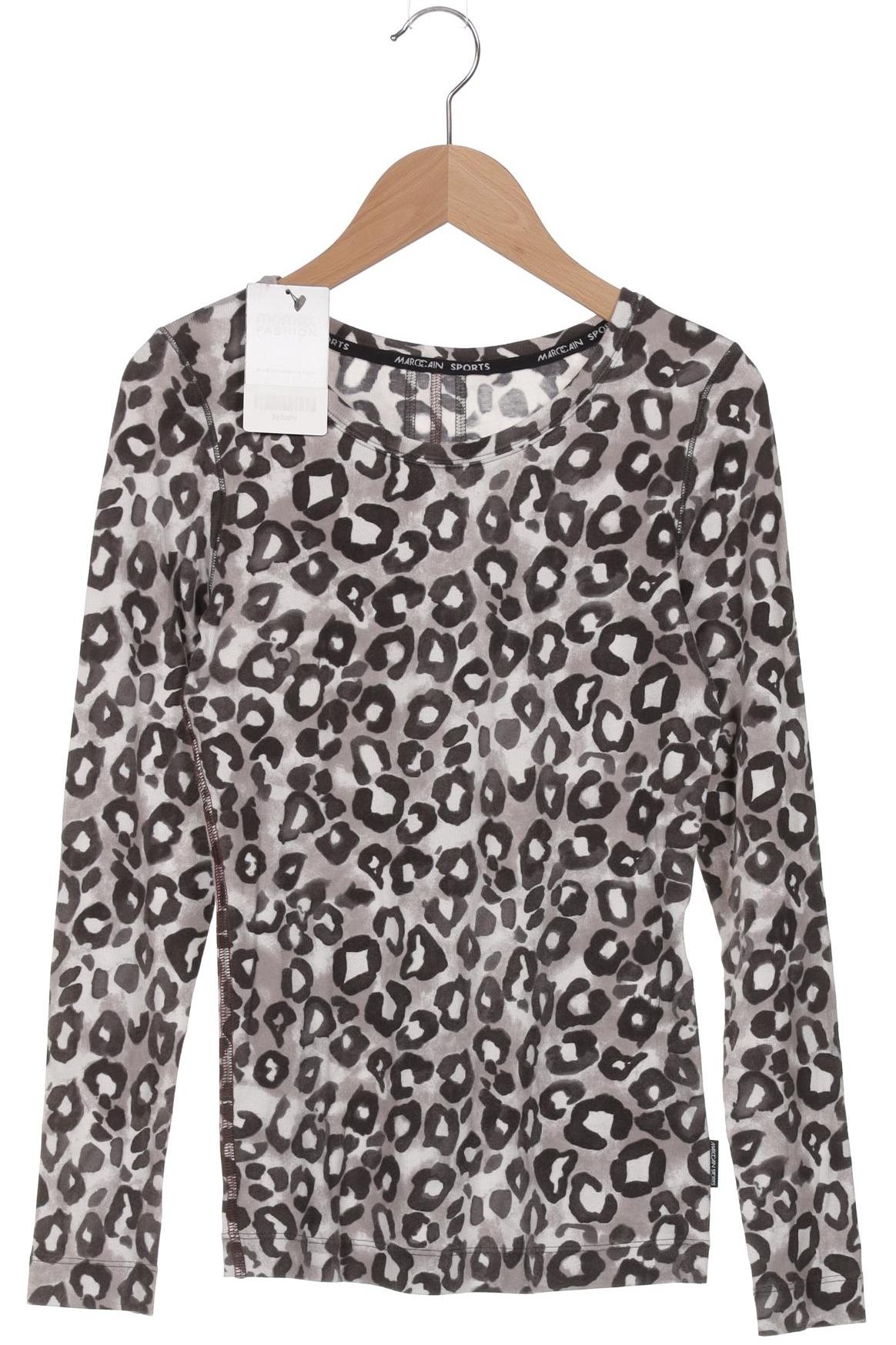 

Marc Cain Damen Langarmshirt, grau, Gr. 34