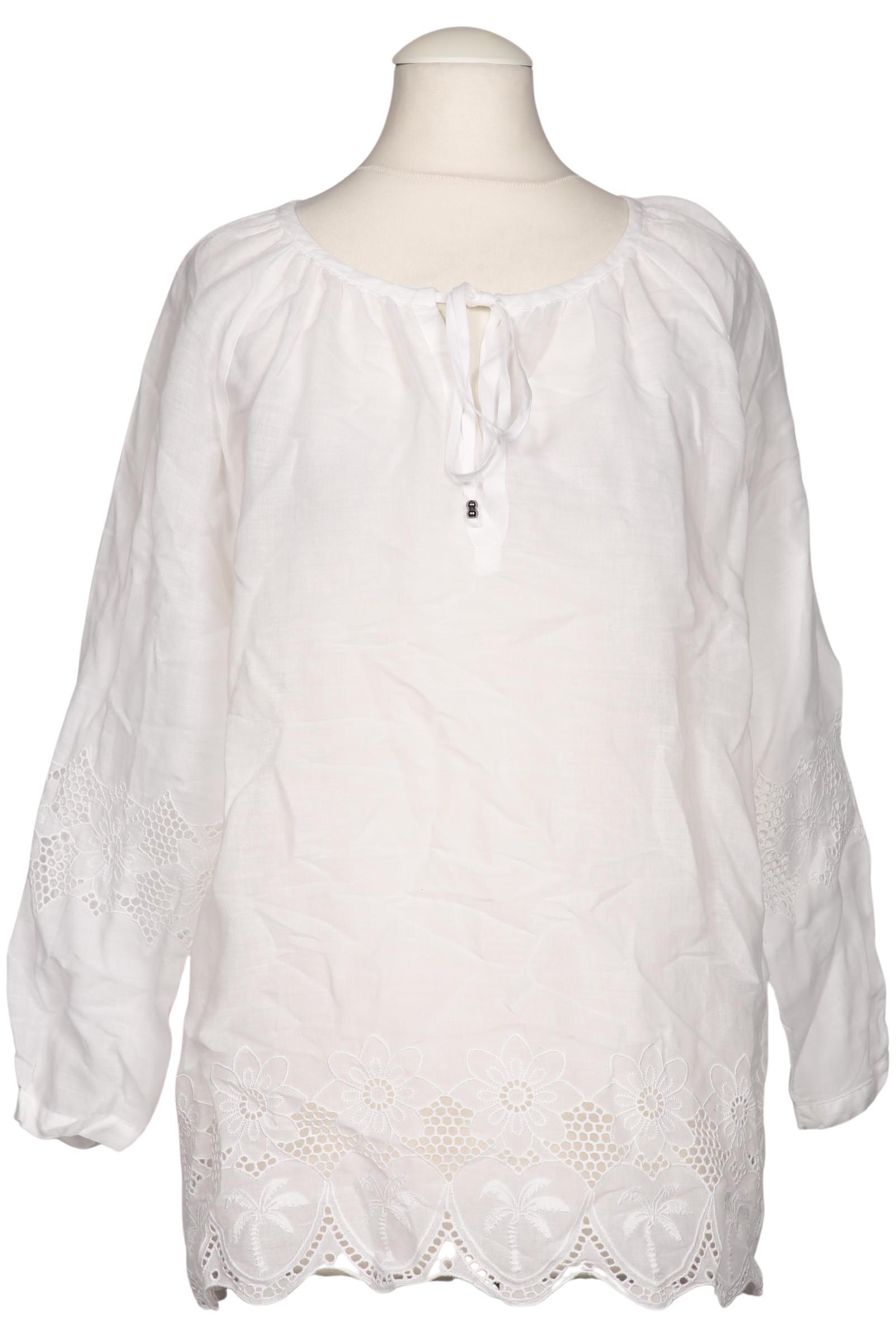 

Marc Cain Damen Bluse, weiß, Gr. 34