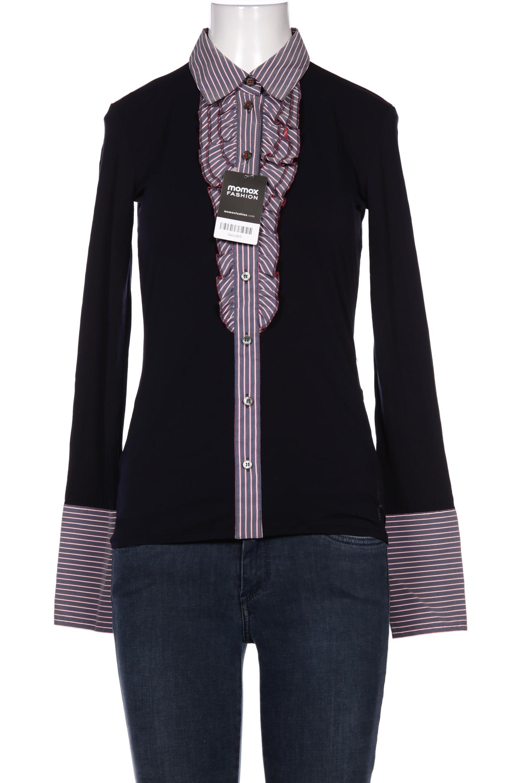 

Marc Cain Damen Bluse, blau, Gr. 36