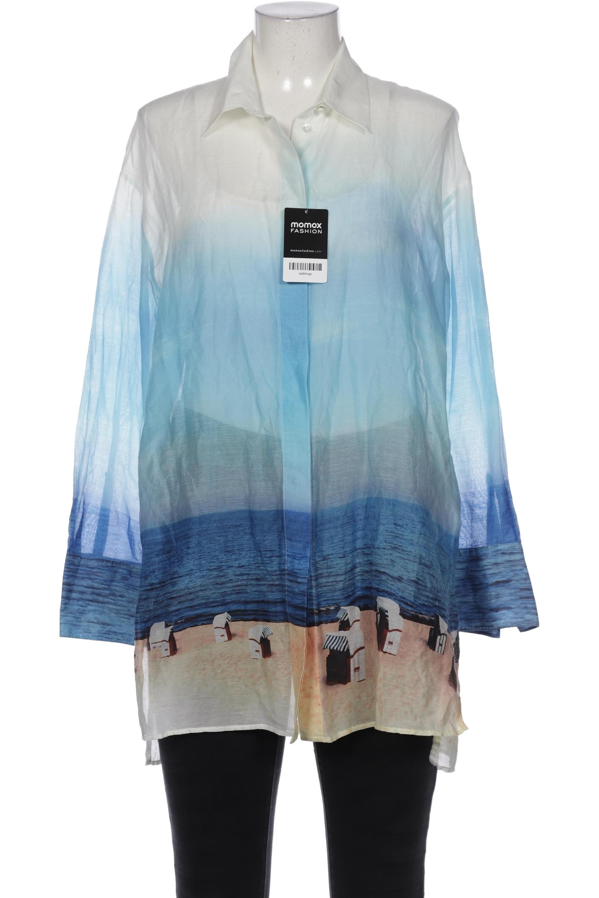 

Marc Cain Damen Bluse, blau, Gr. 40