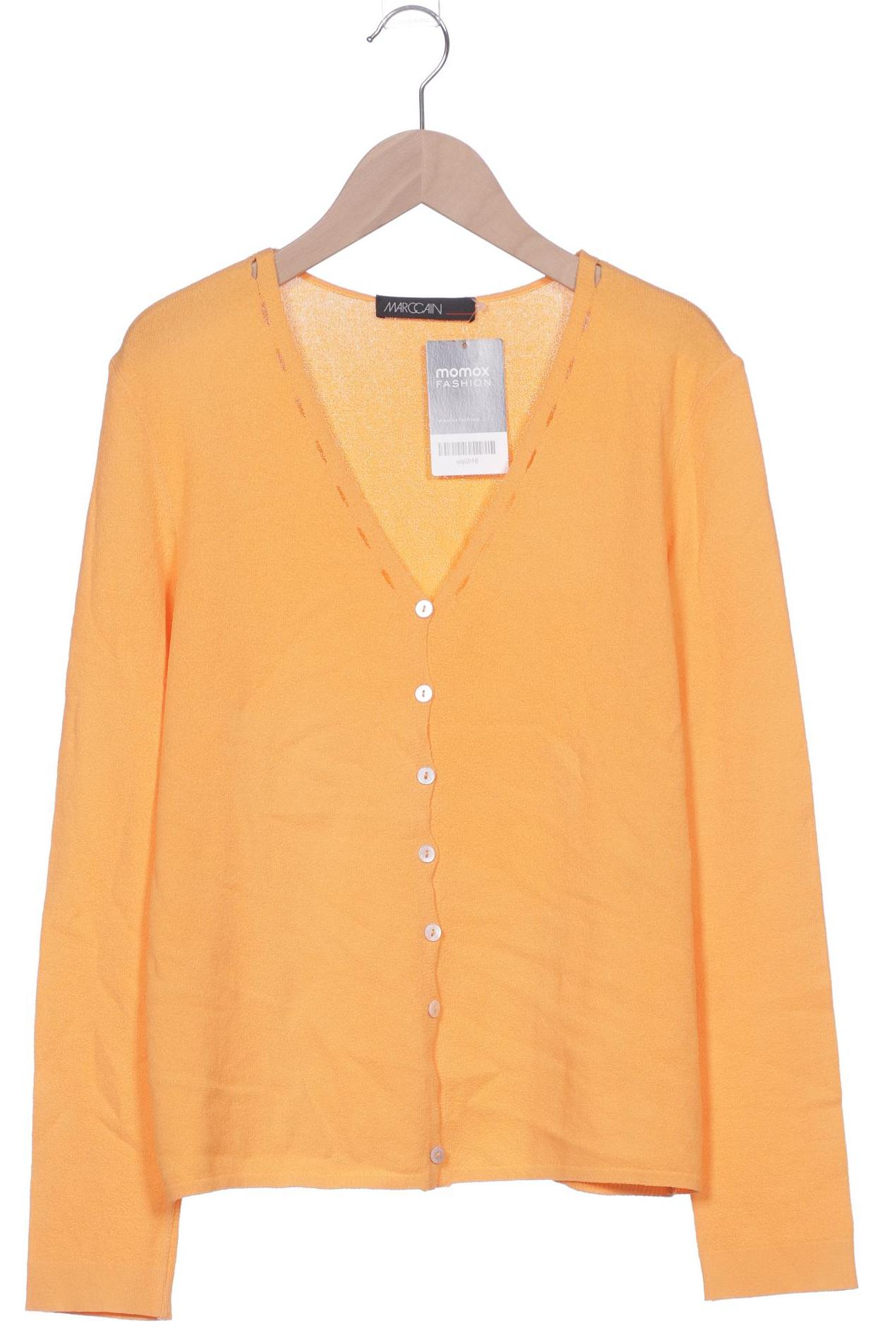 

Marc Cain Damen Strickjacke, orange, Gr. 36