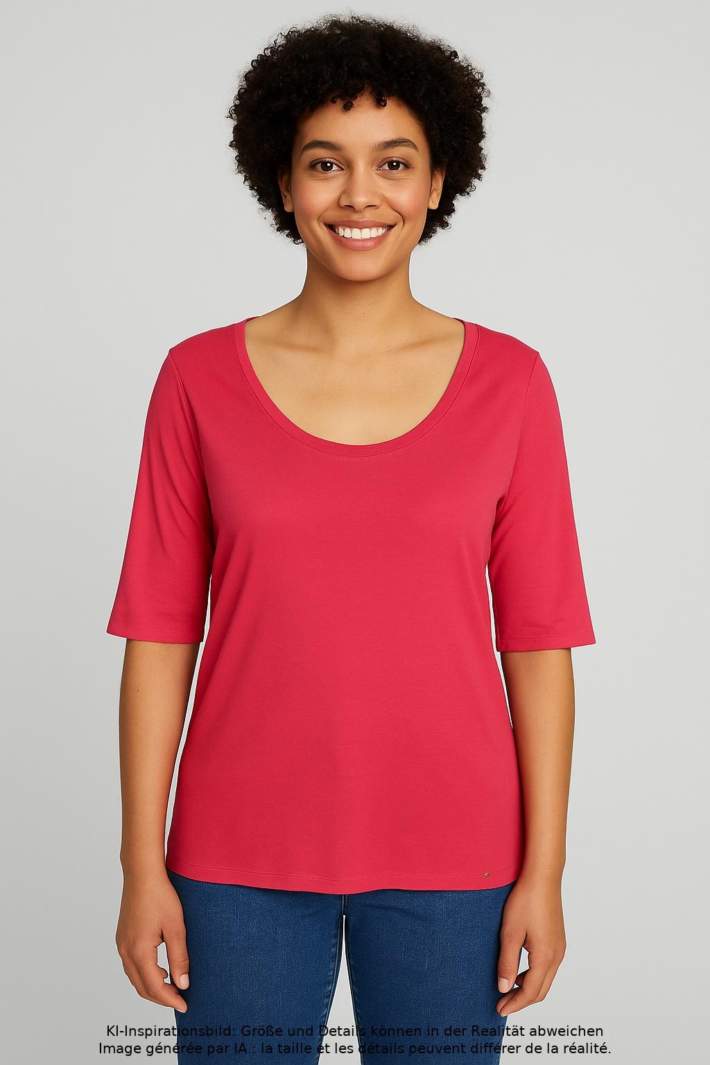

Marc Cain Damen T-Shirt, pink, Gr. 42