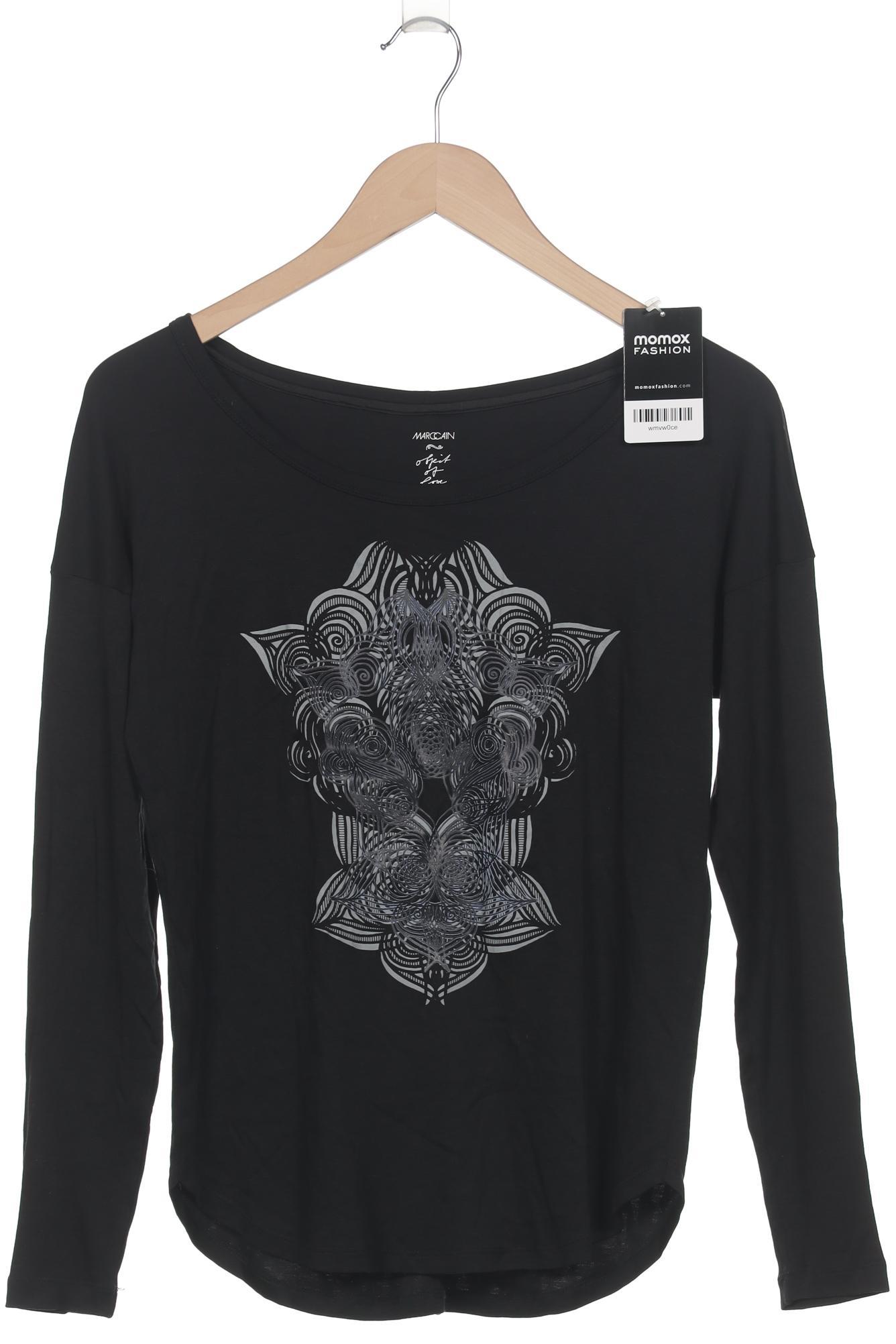 

Marc Cain Damen Langarmshirt, schwarz, Gr. 38