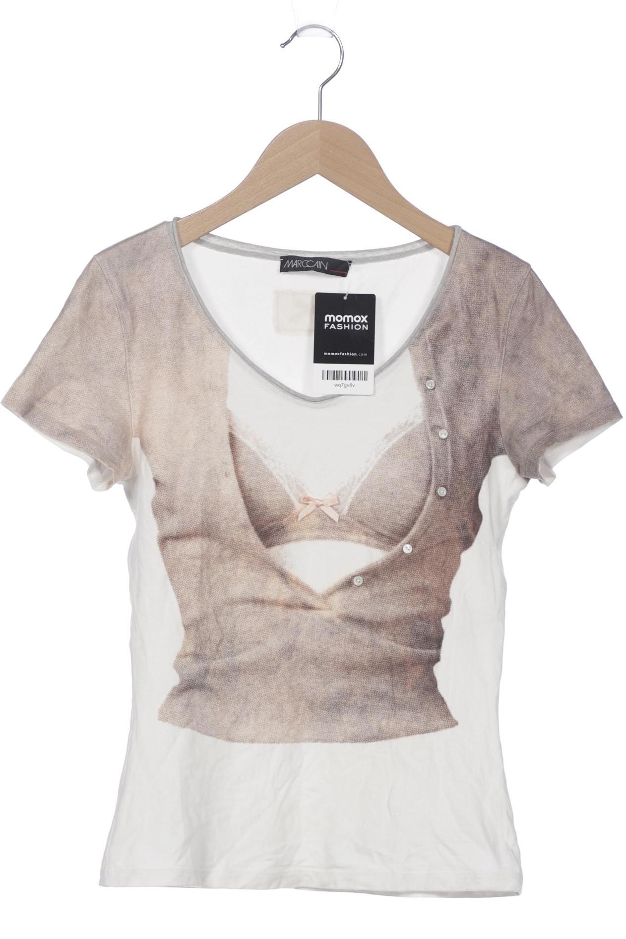 

Marc Cain Damen T-Shirt, cremeweiß, Gr. 36