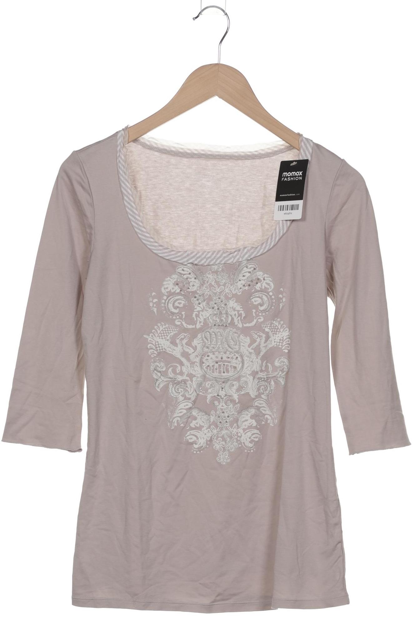 

Marc Cain Damen Langarmshirt, beige, Gr. 40