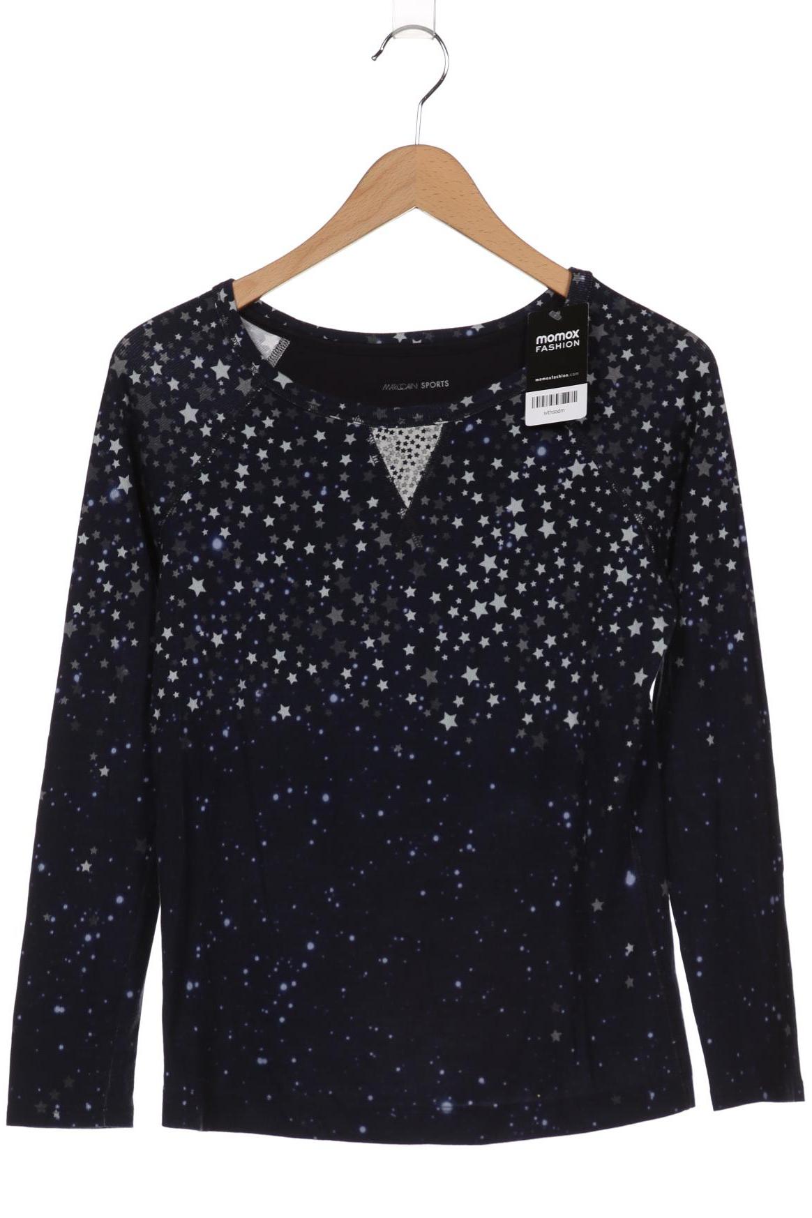 

Marc Cain Damen Langarmshirt, marineblau, Gr. 42