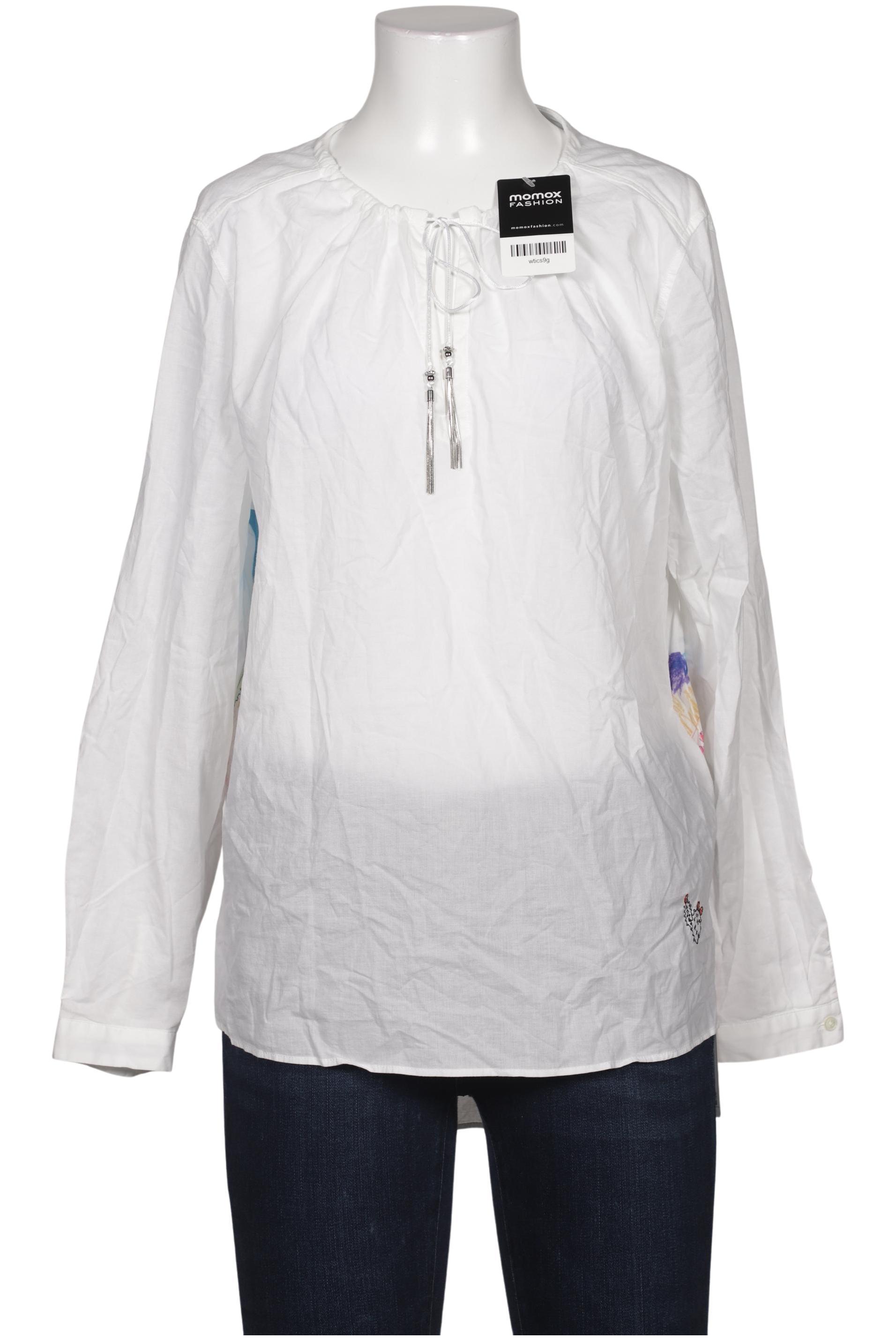 

Marc Cain Damen Bluse, weiß, Gr. 38