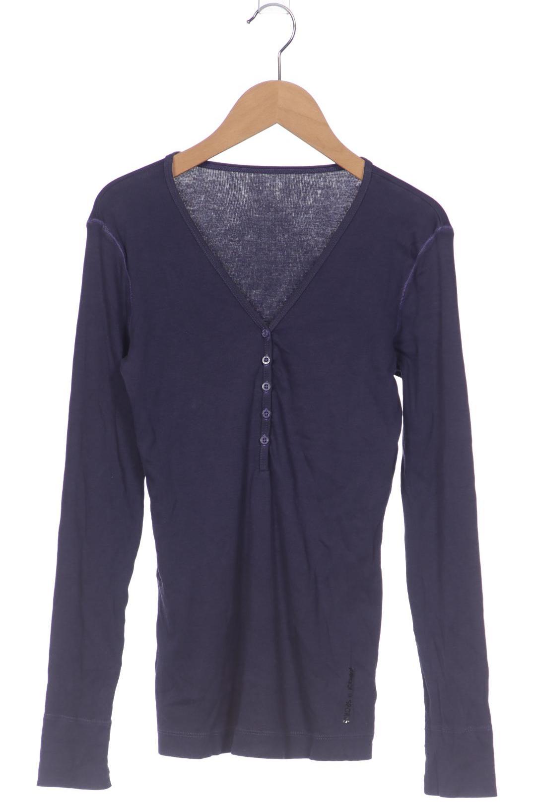 

Marc Cain Damen Langarmshirt, marineblau, Gr. 38