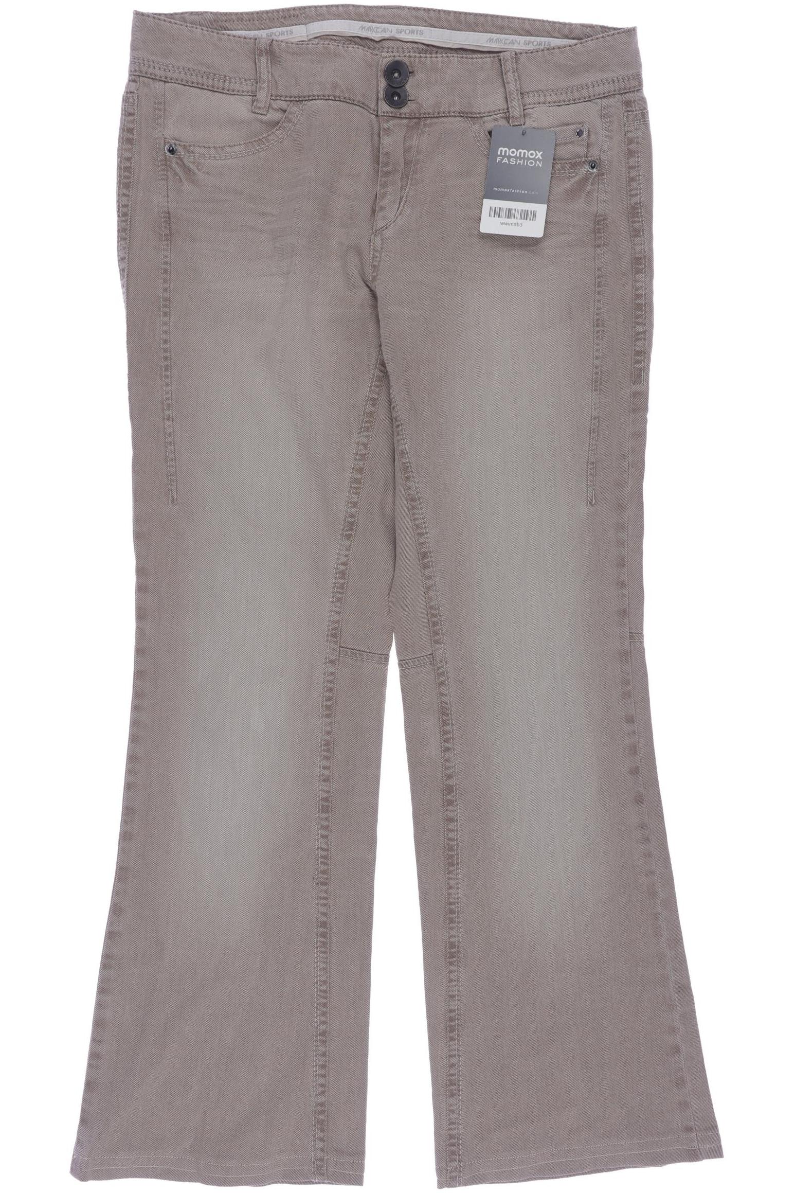 

Marc Cain Damen Stoffhose, beige, Gr. 38