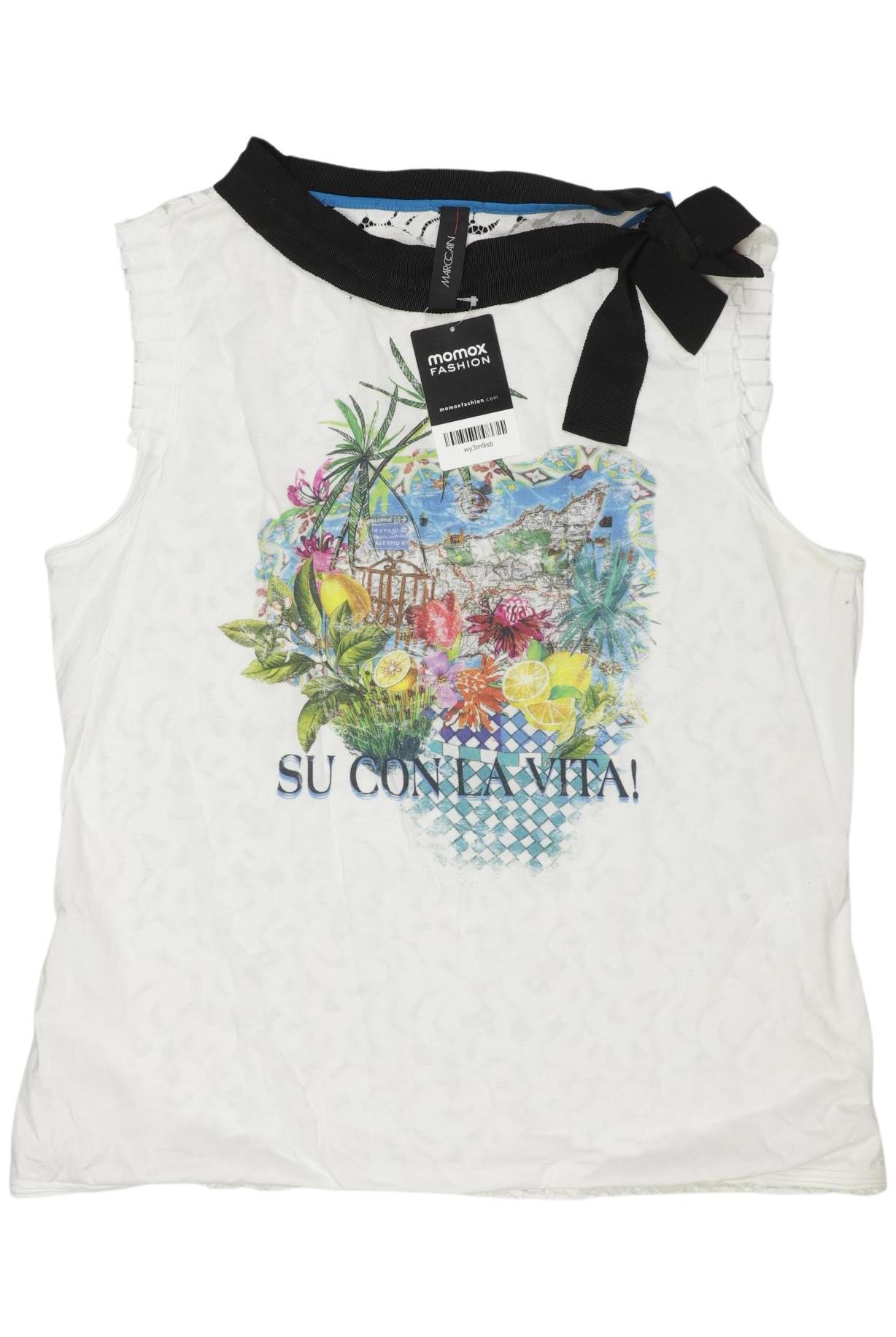 

Marc Cain Damen Top, weiß, Gr. 42