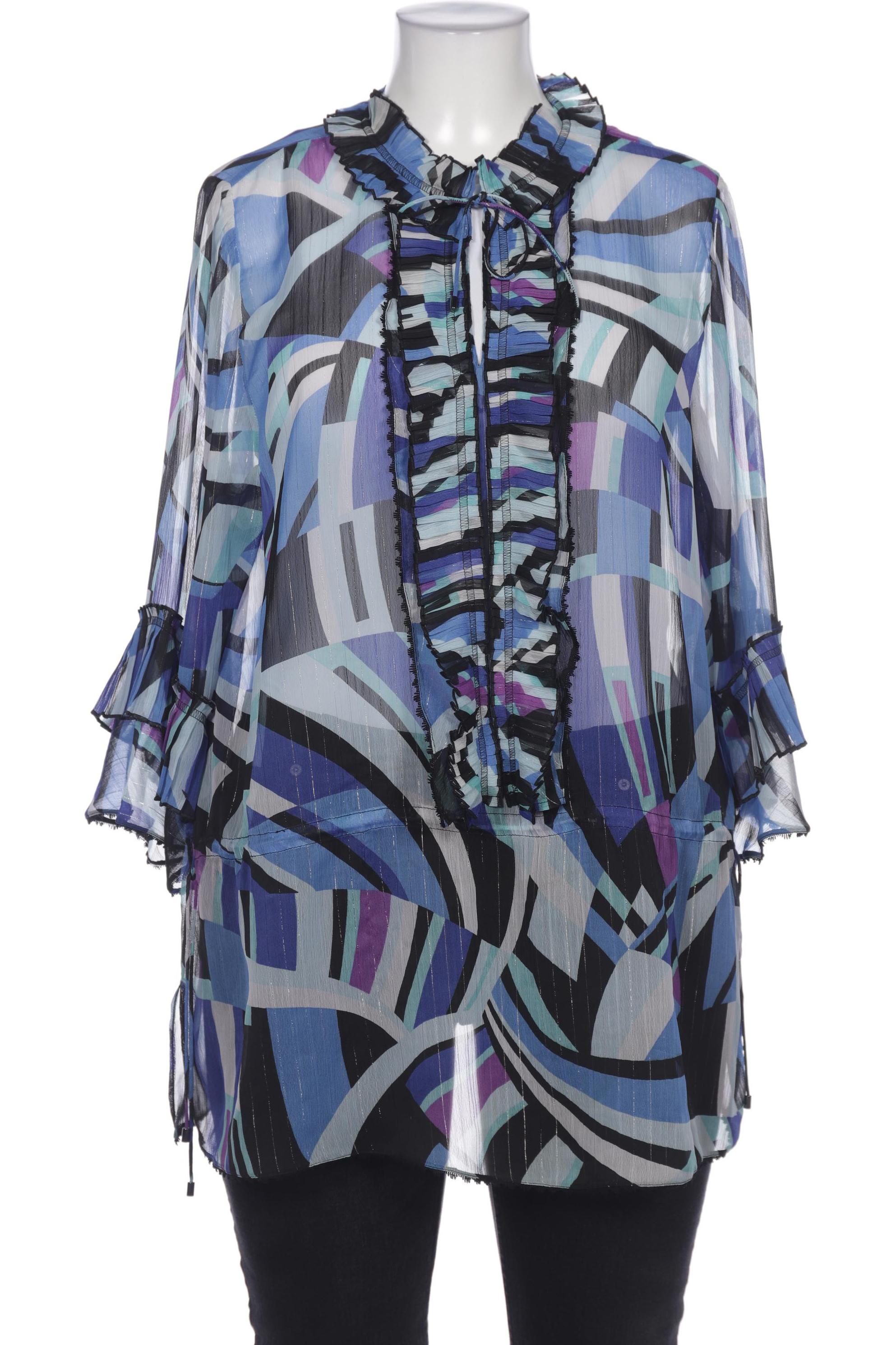 

Marc Cain Damen Bluse, blau, Gr. 46