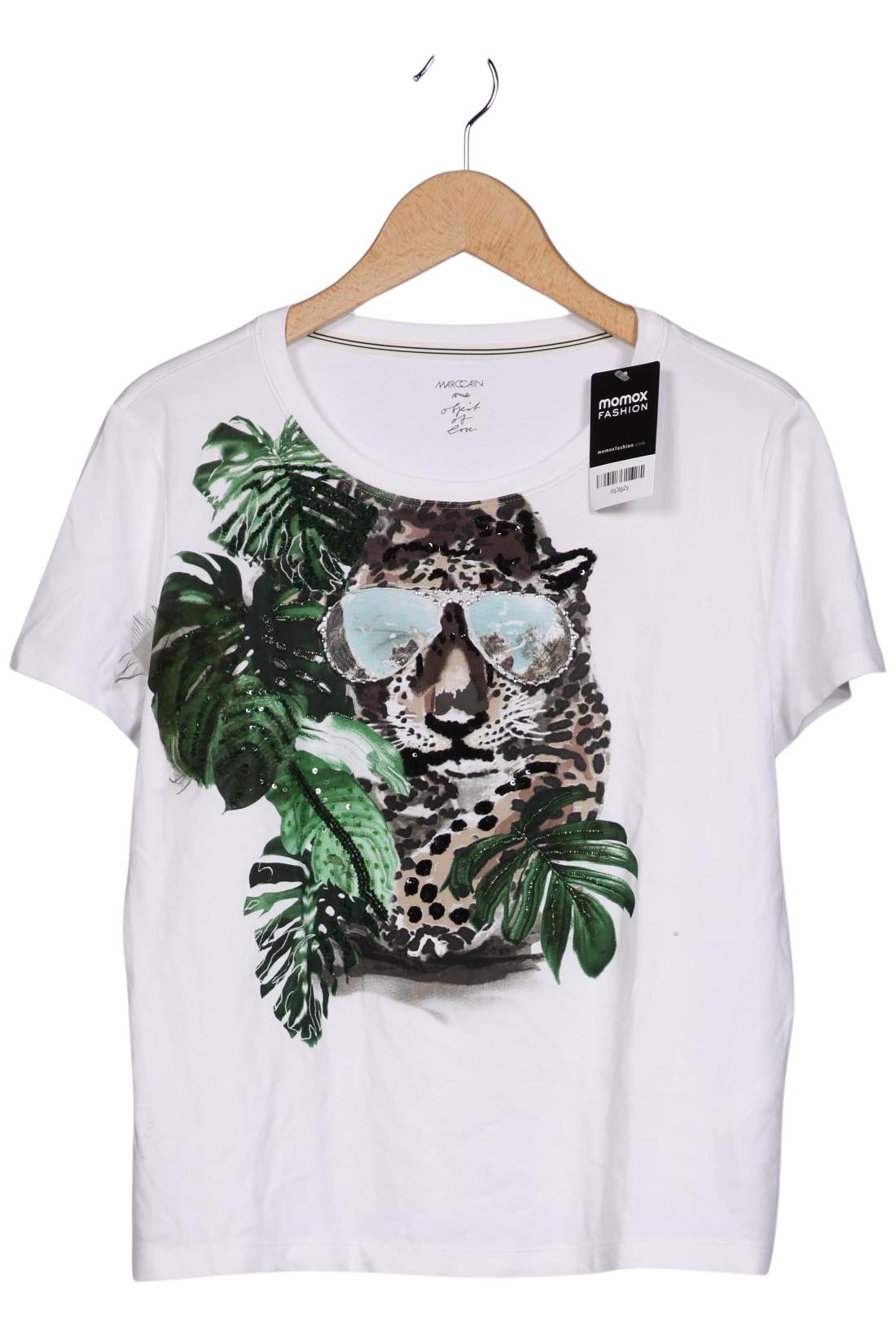 

Marc Cain Damen T-Shirt, weiß, Gr. 40