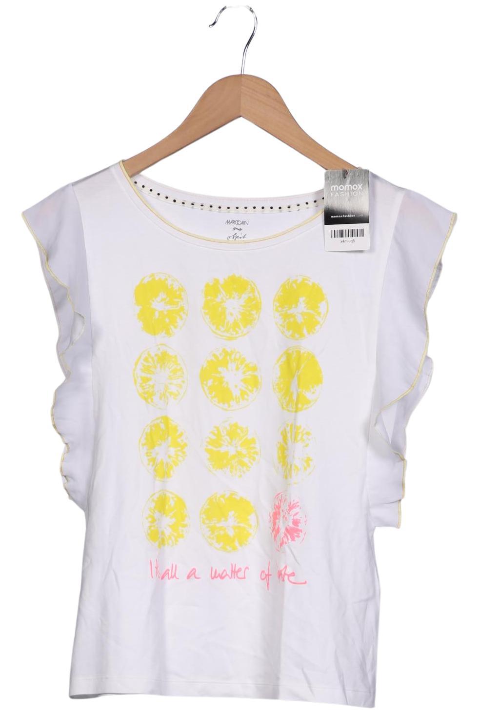 

Marc Cain Damen T-Shirt, weiß, Gr. 34