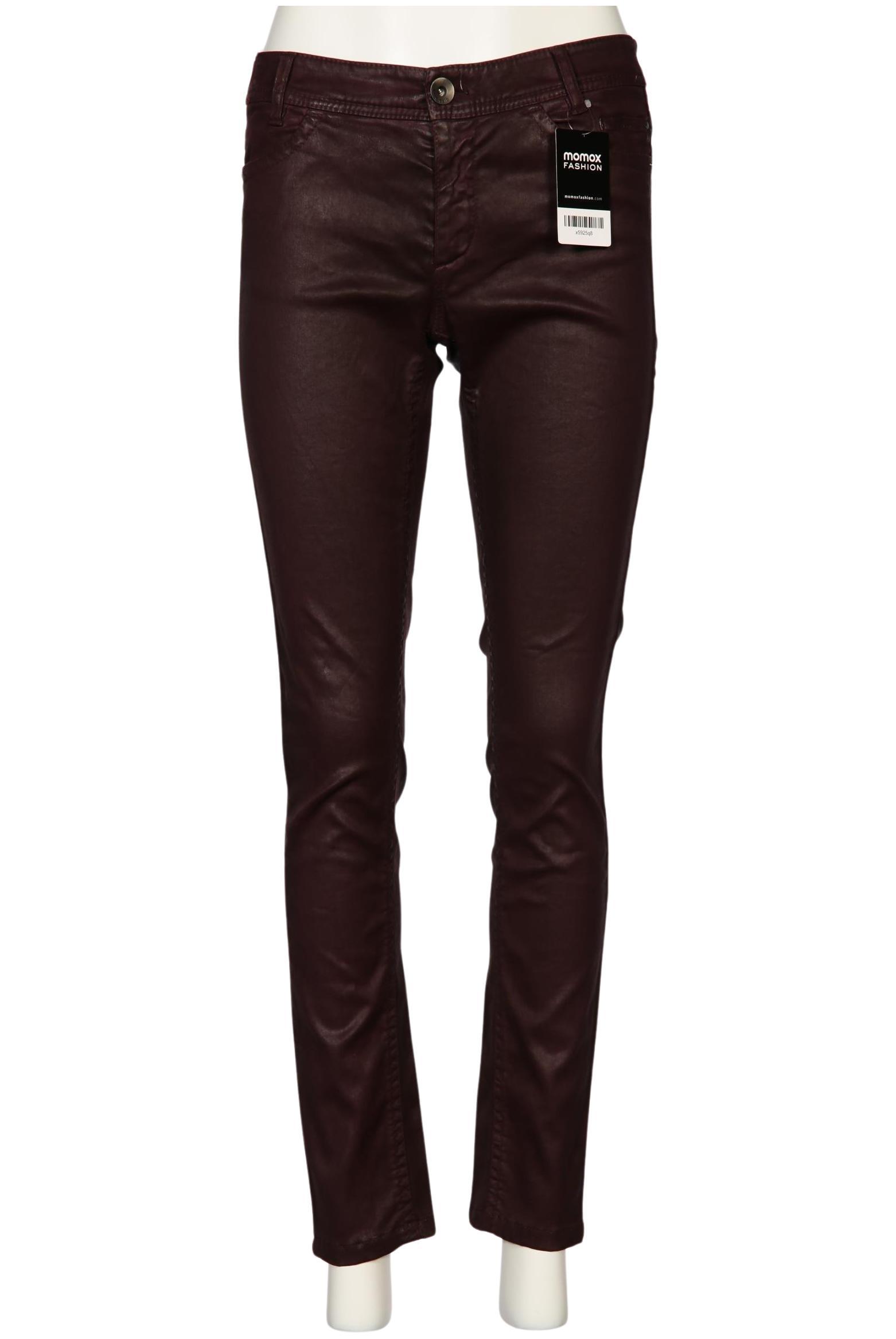 

Marc Cain Damen Jeans, bordeaux, Gr. 38