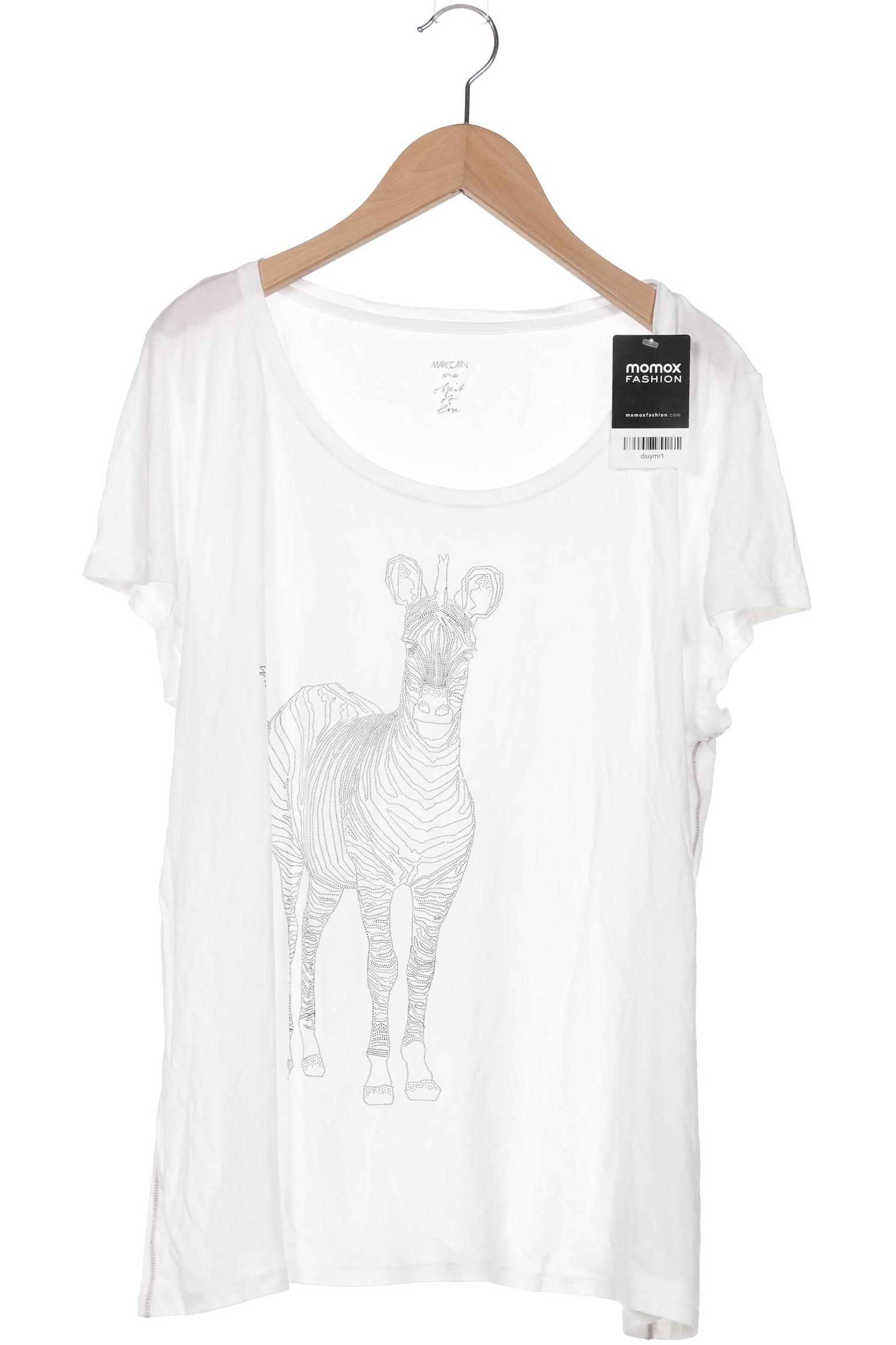 

Marc Cain Damen T-Shirt, weiß, Gr. 46