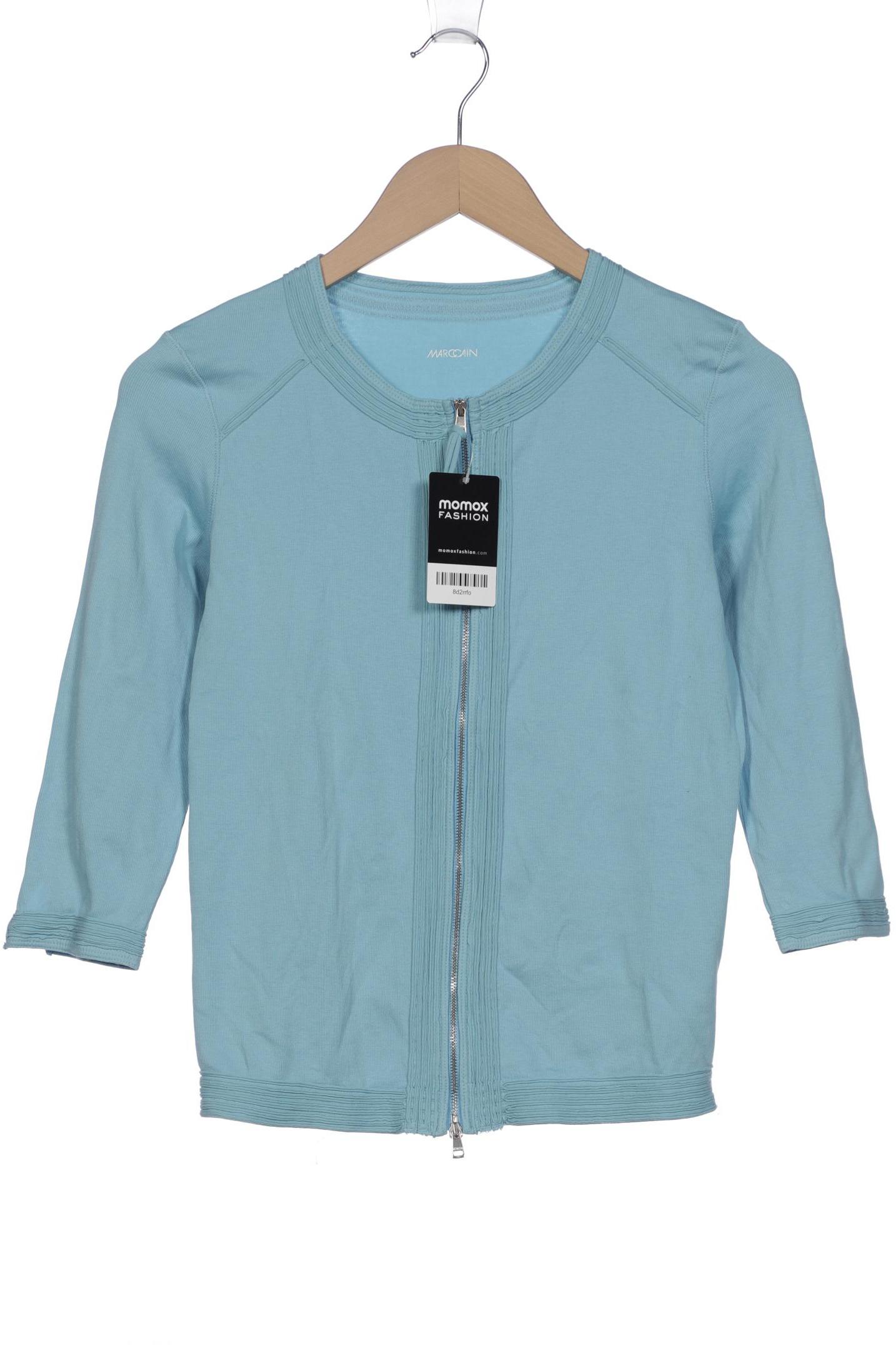 

Marc Cain Damen Strickjacke, hellblau, Gr. 40