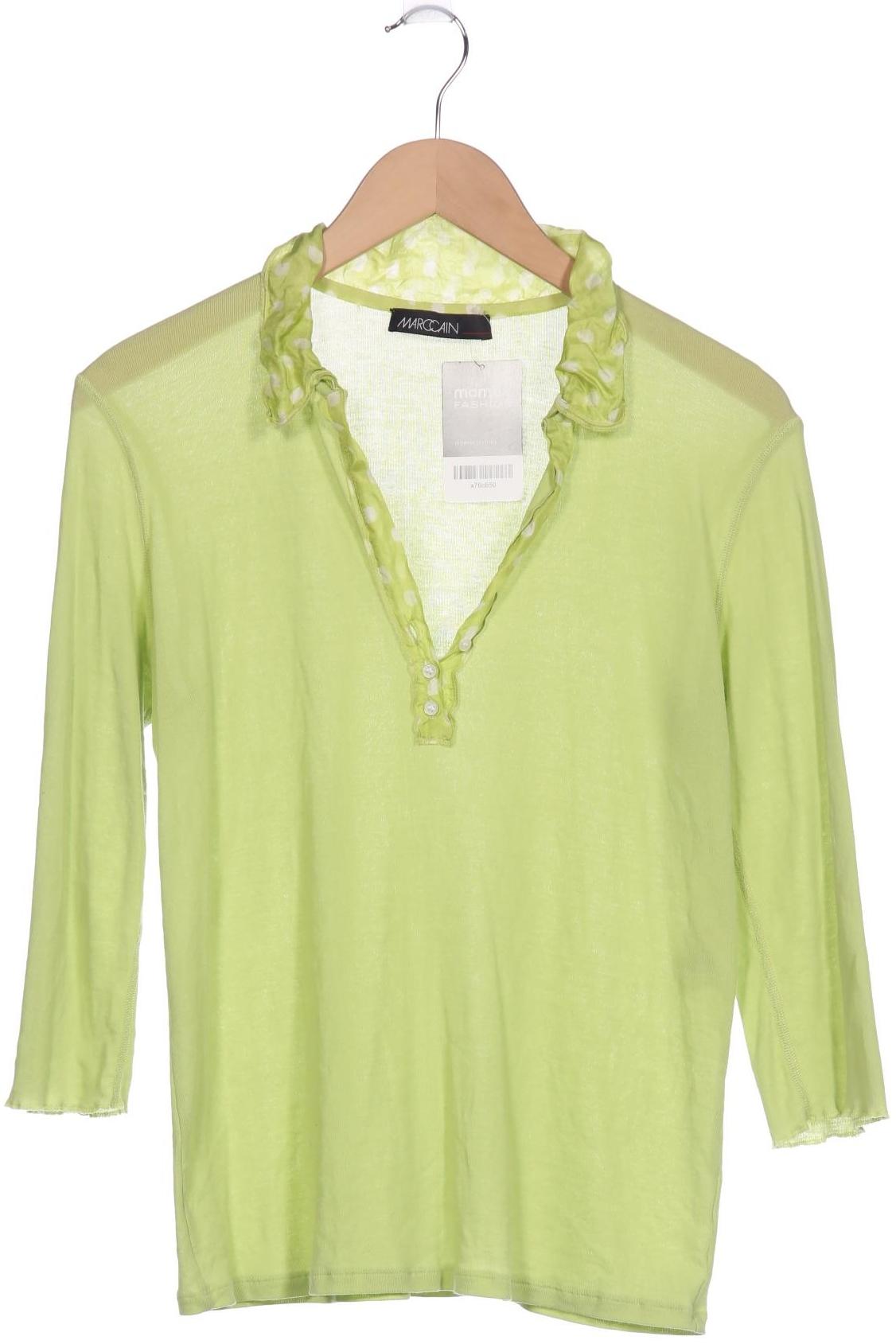 

Marc Cain Damen Langarmshirt, hellgrün, Gr. 42