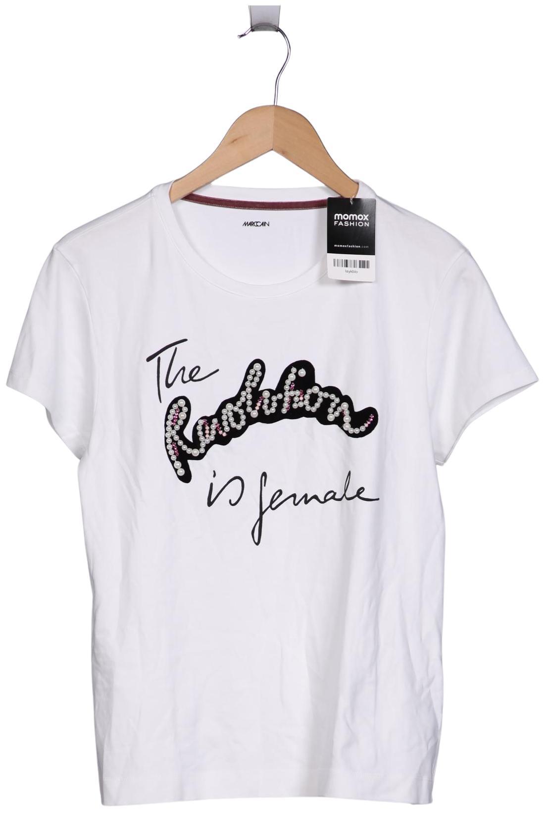 

Marc Cain Damen T-Shirt, weiß, Gr. 42