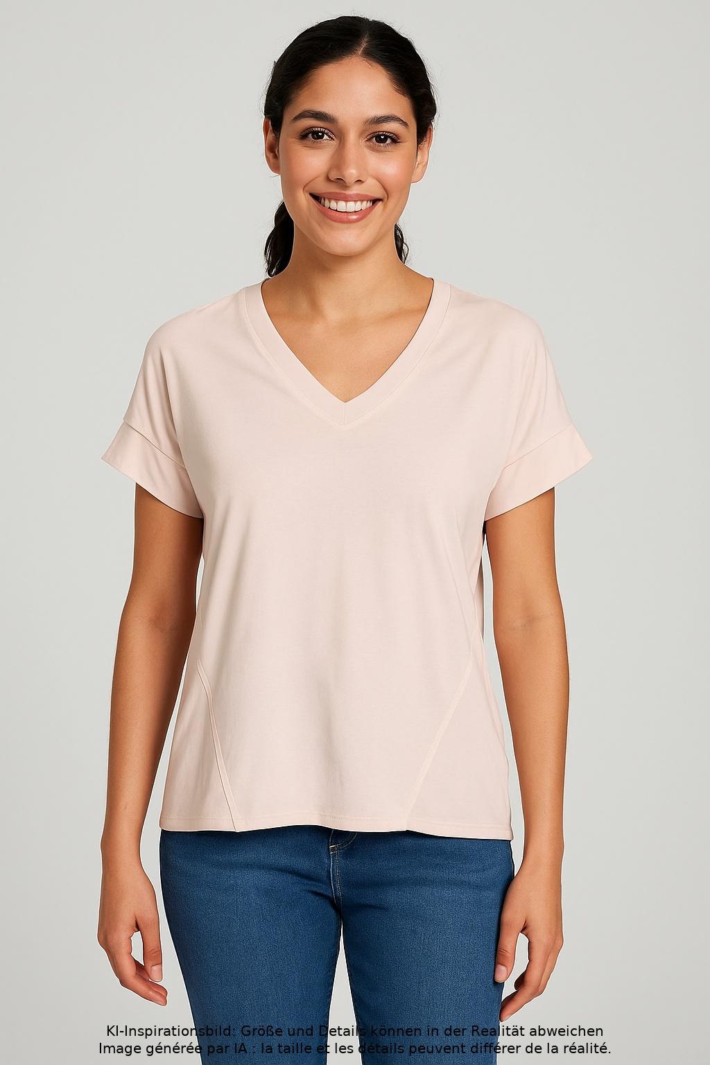 

Marc Cain Damen T-Shirt, pink, Gr. 40