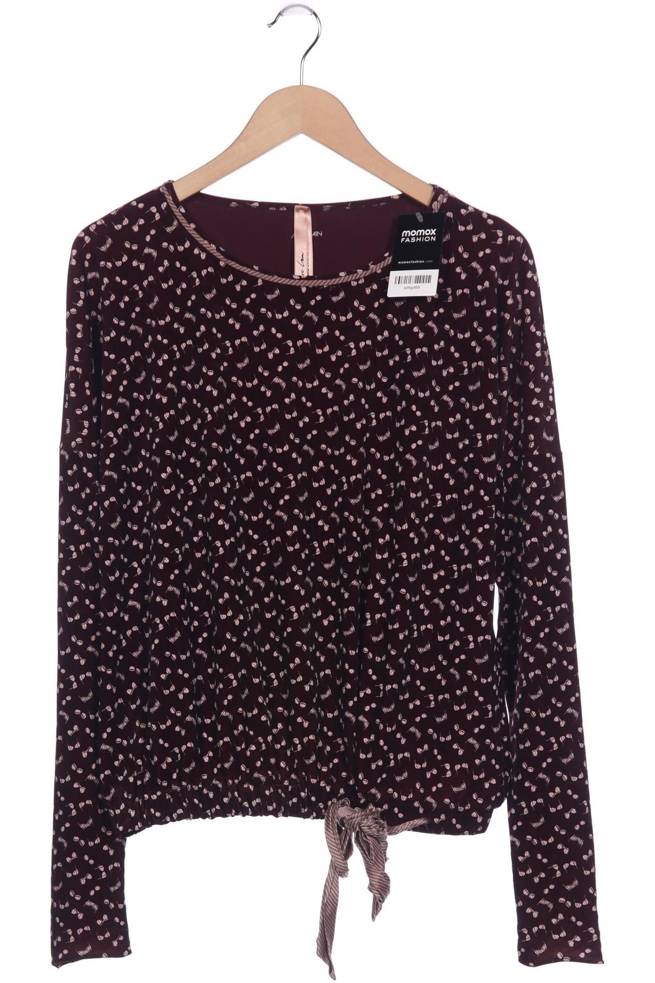 

Marc Cain Damen Langarmshirt, bordeaux, Gr. 40