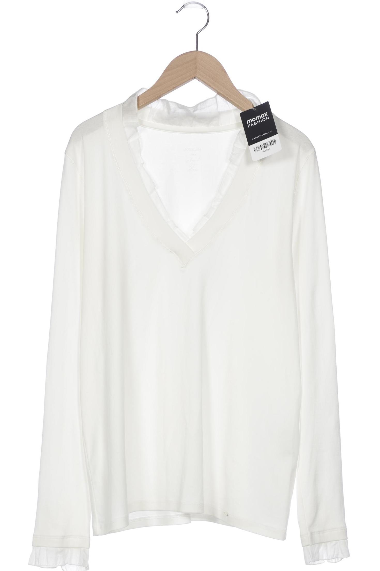 

Marc Cain Damen Langarmshirt, weiß, Gr. 38