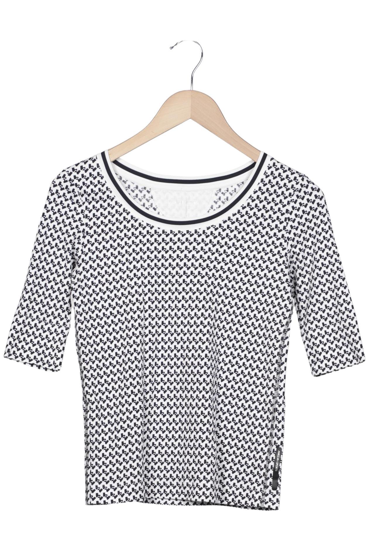 

Marc Cain Damen Langarmshirt, weiß, Gr. 36
