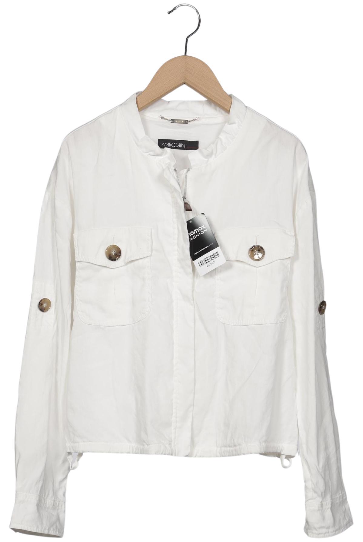 

Marc Cain Damen Jacke, weiß, Gr. 36