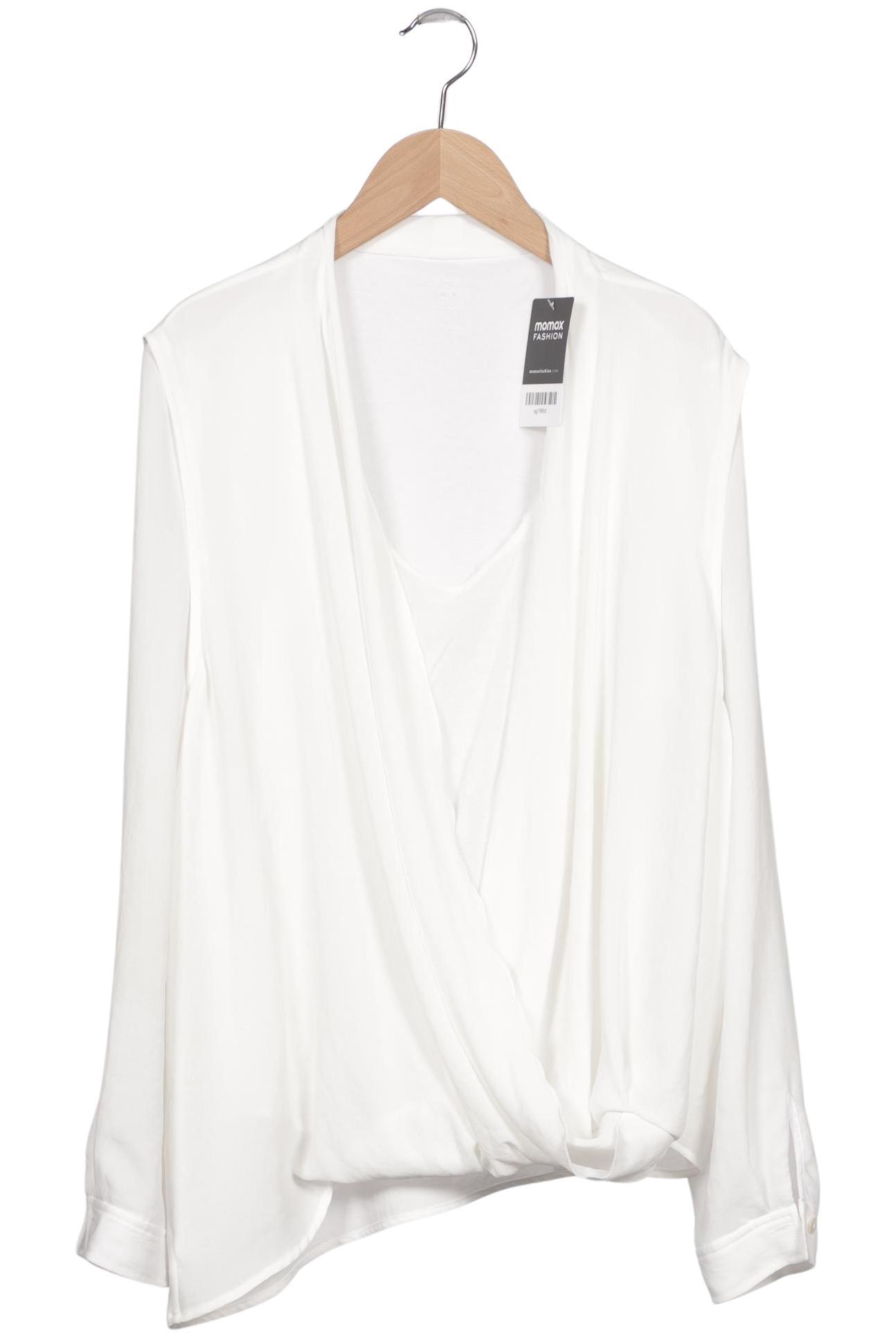 

Marc Cain Damen Langarmshirt, weiß, Gr. 44