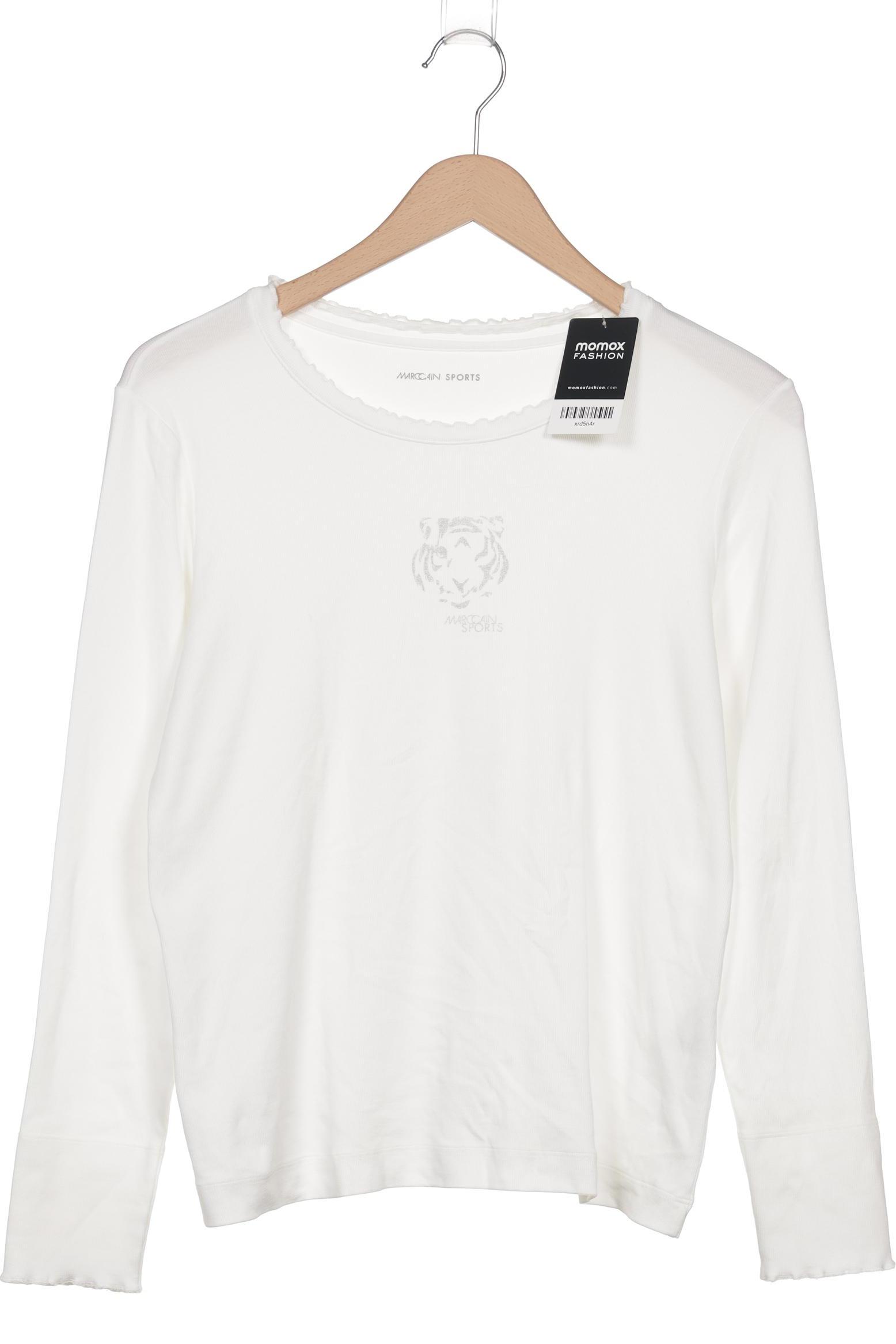 

Marc Cain Damen Langarmshirt, cremeweiß, Gr. 42