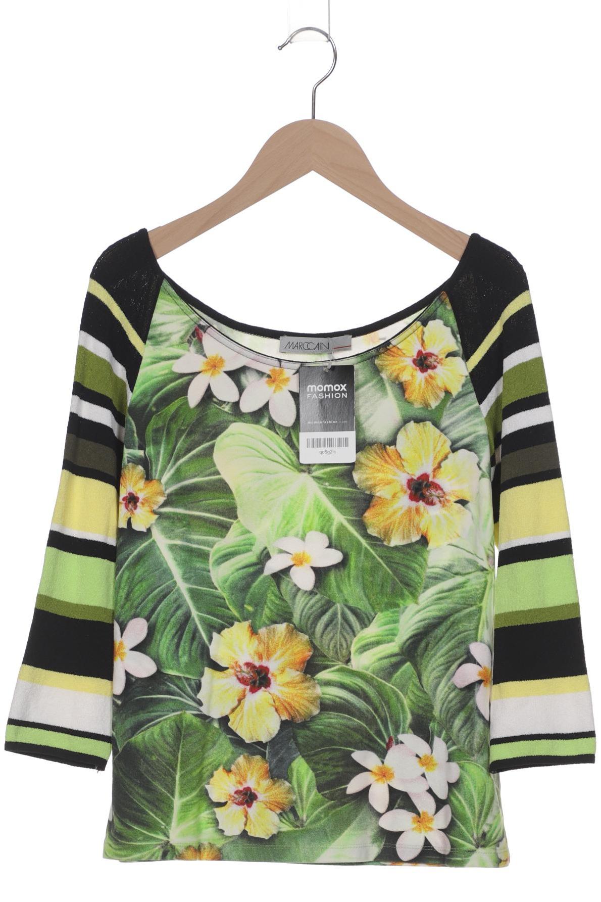 

Marc Cain Damen Langarmshirt, grün, Gr. 40
