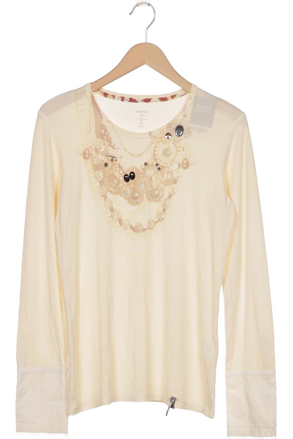 

Marc Cain Damen Langarmshirt, cremeweiß
