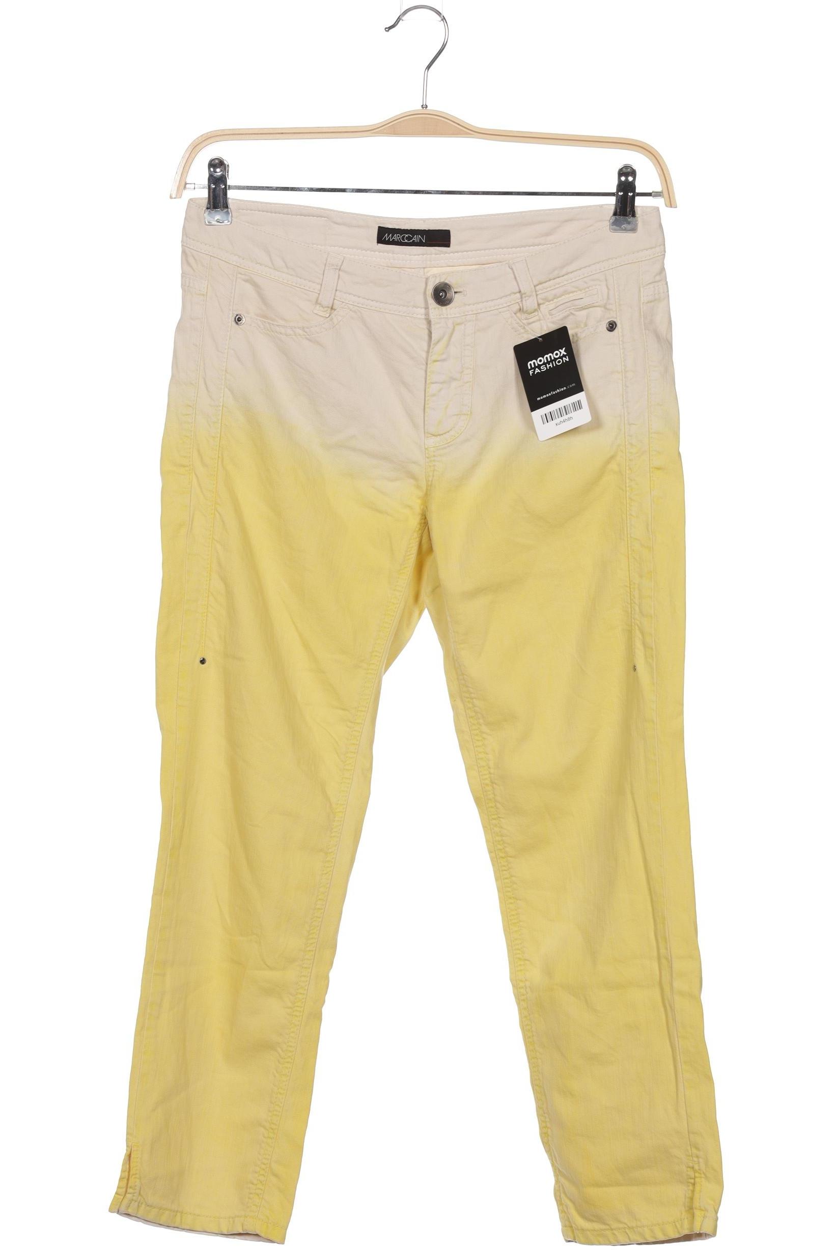 

Marc Cain Damen Jeans, gelb, Gr. 38