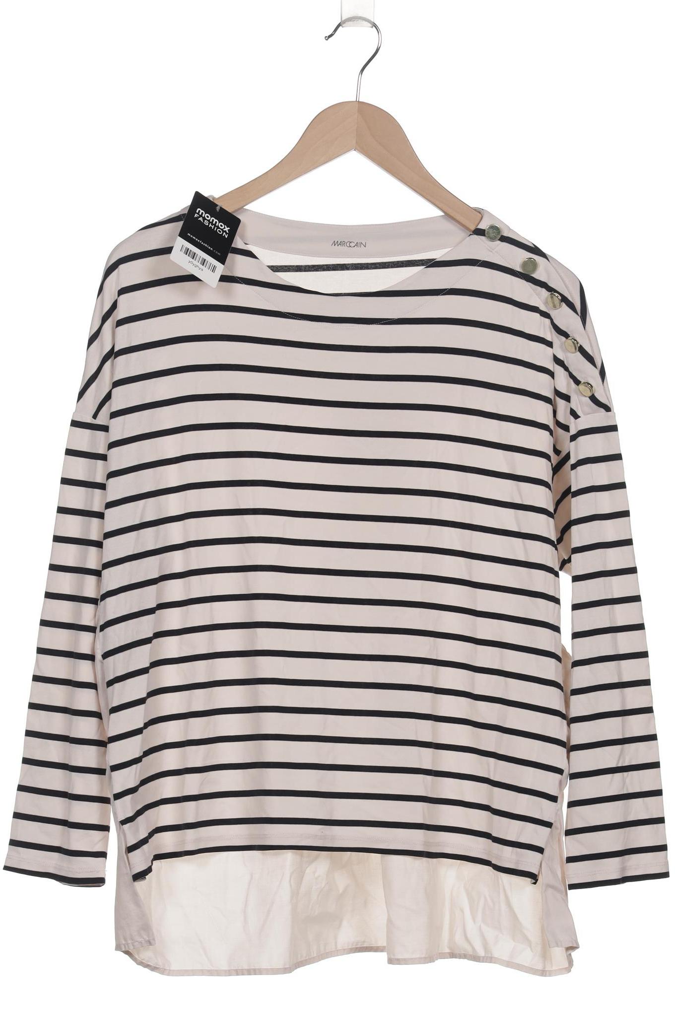

Marc Cain Damen Langarmshirt, cremeweiß, Gr. 42