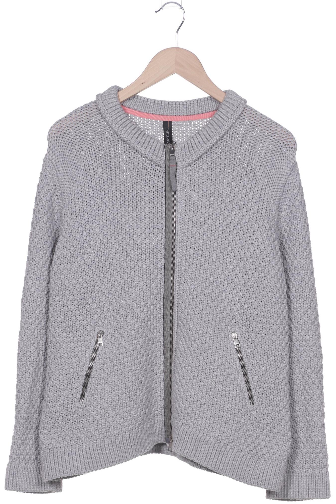 

Marc Cain Damen Strickjacke, grau, Gr. 44