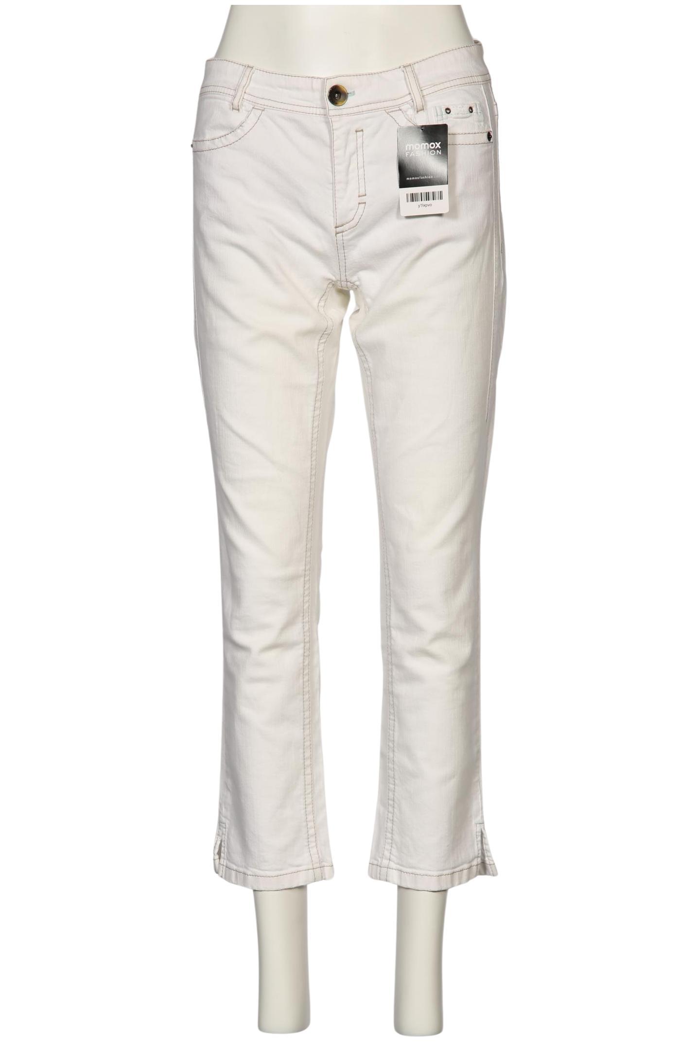 

Marc Cain Damen Jeans, cremeweiß, Gr. 38
