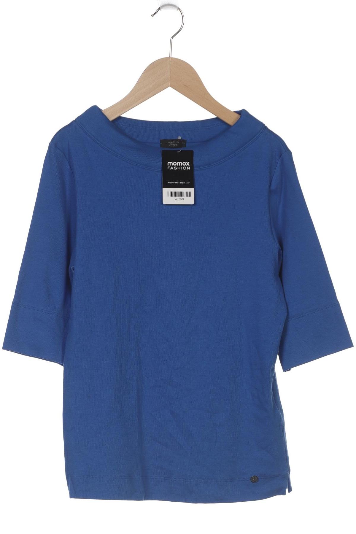

Marc Cain Damen Langarmshirt, blau, Gr. 40
