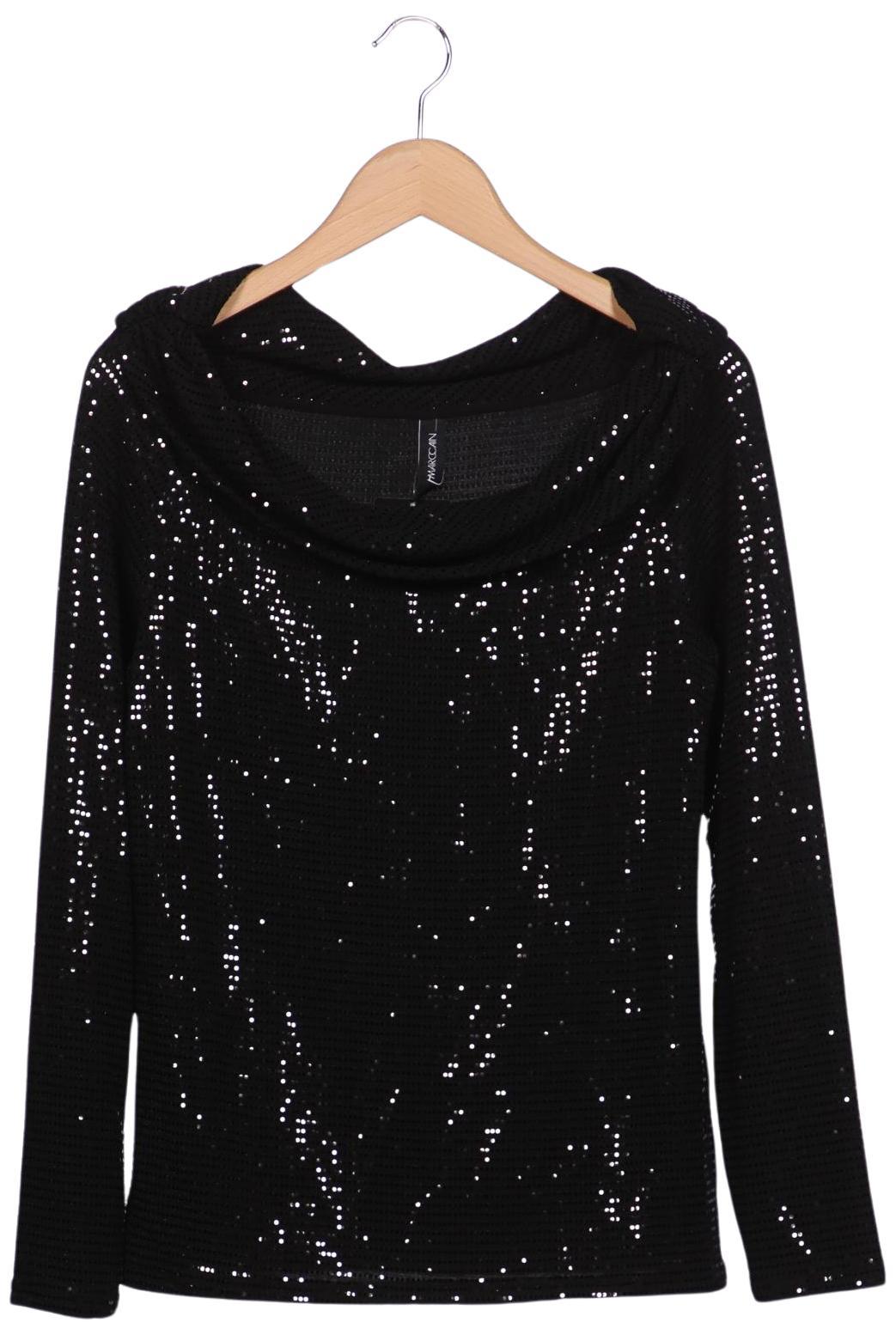 

Marc Cain Damen Langarmshirt, schwarz, Gr. 40