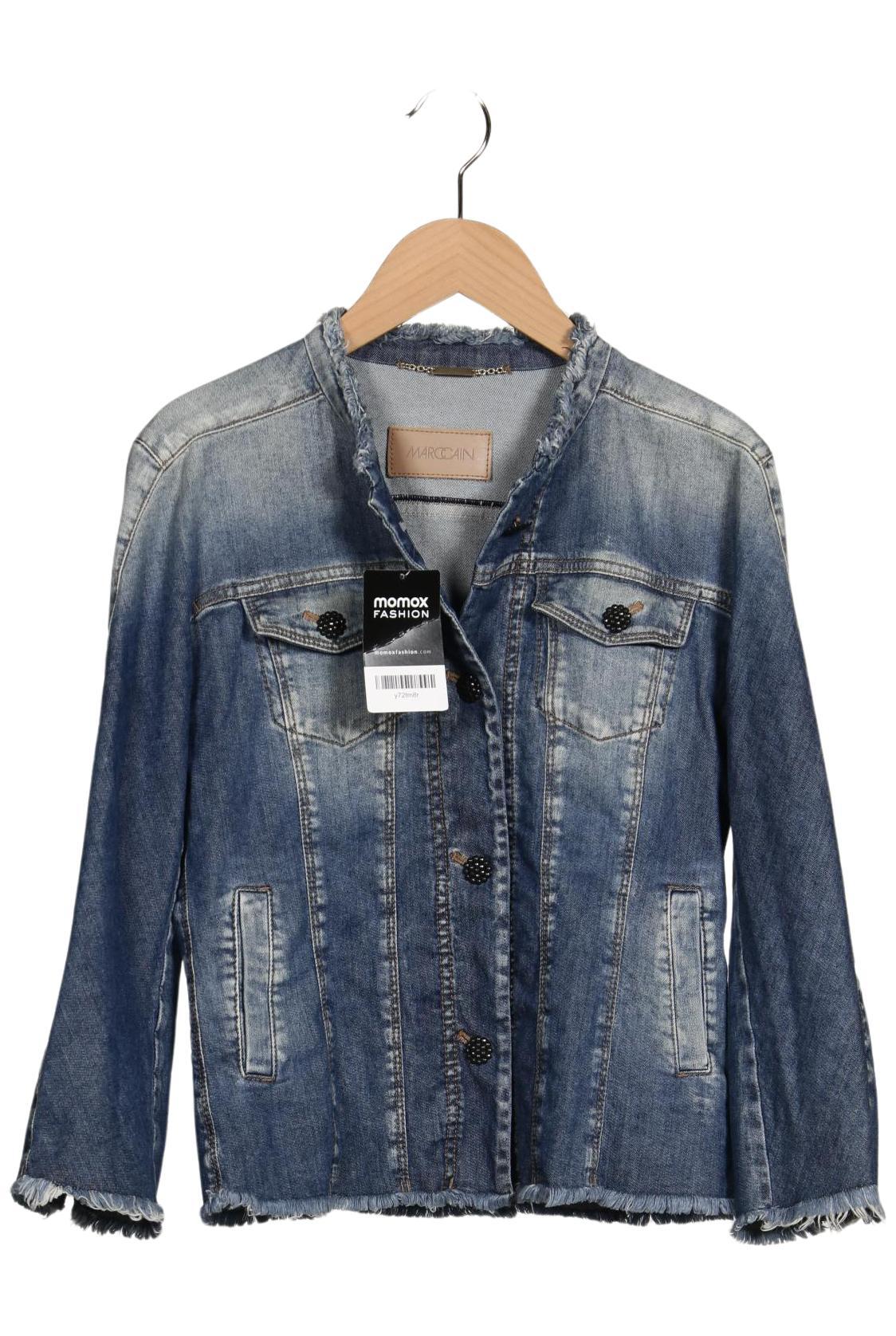 

Marc Cain Damen Jacke, blau, Gr. 34