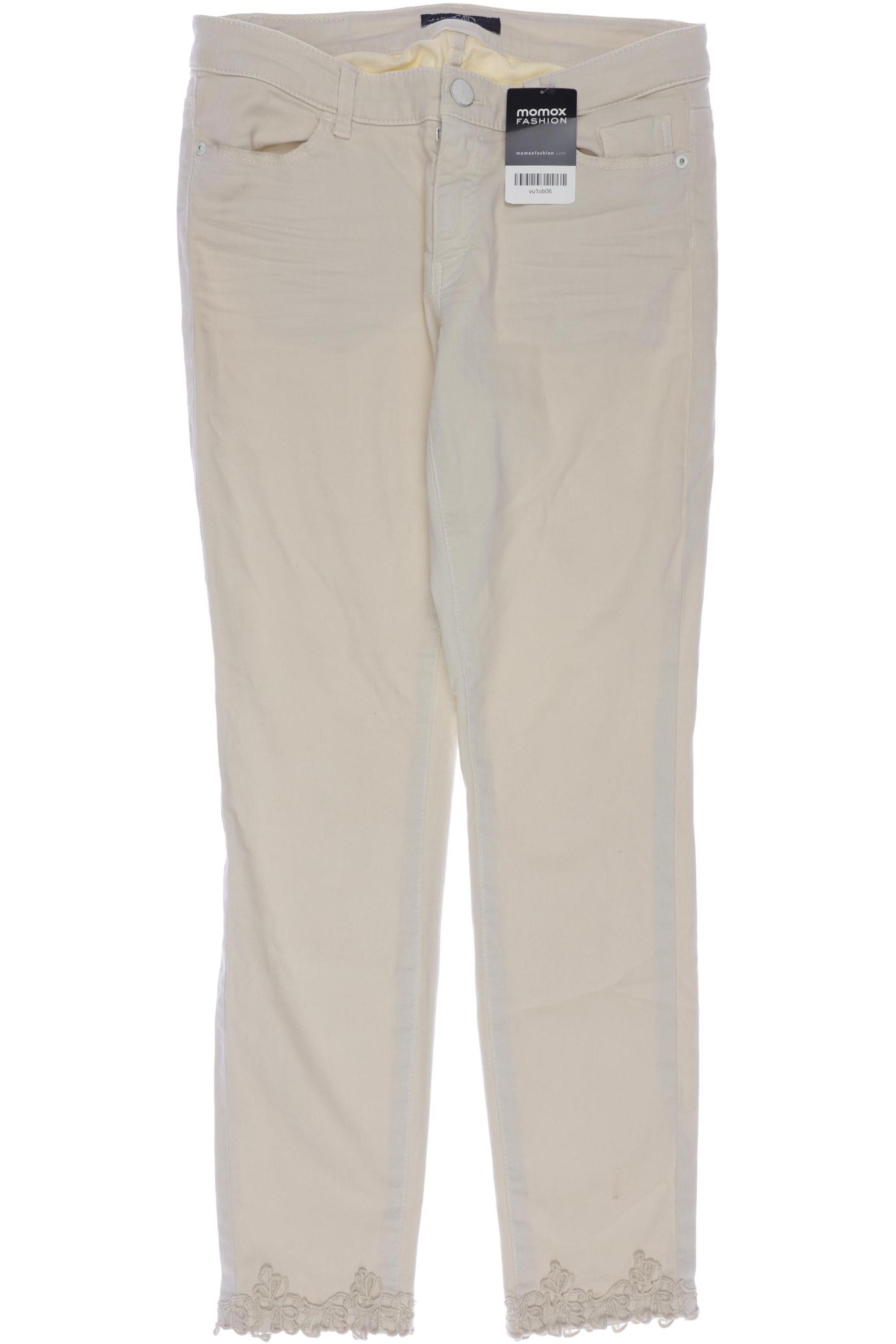 

Marc Cain Damen Jeans, cremeweiß, Gr. 38