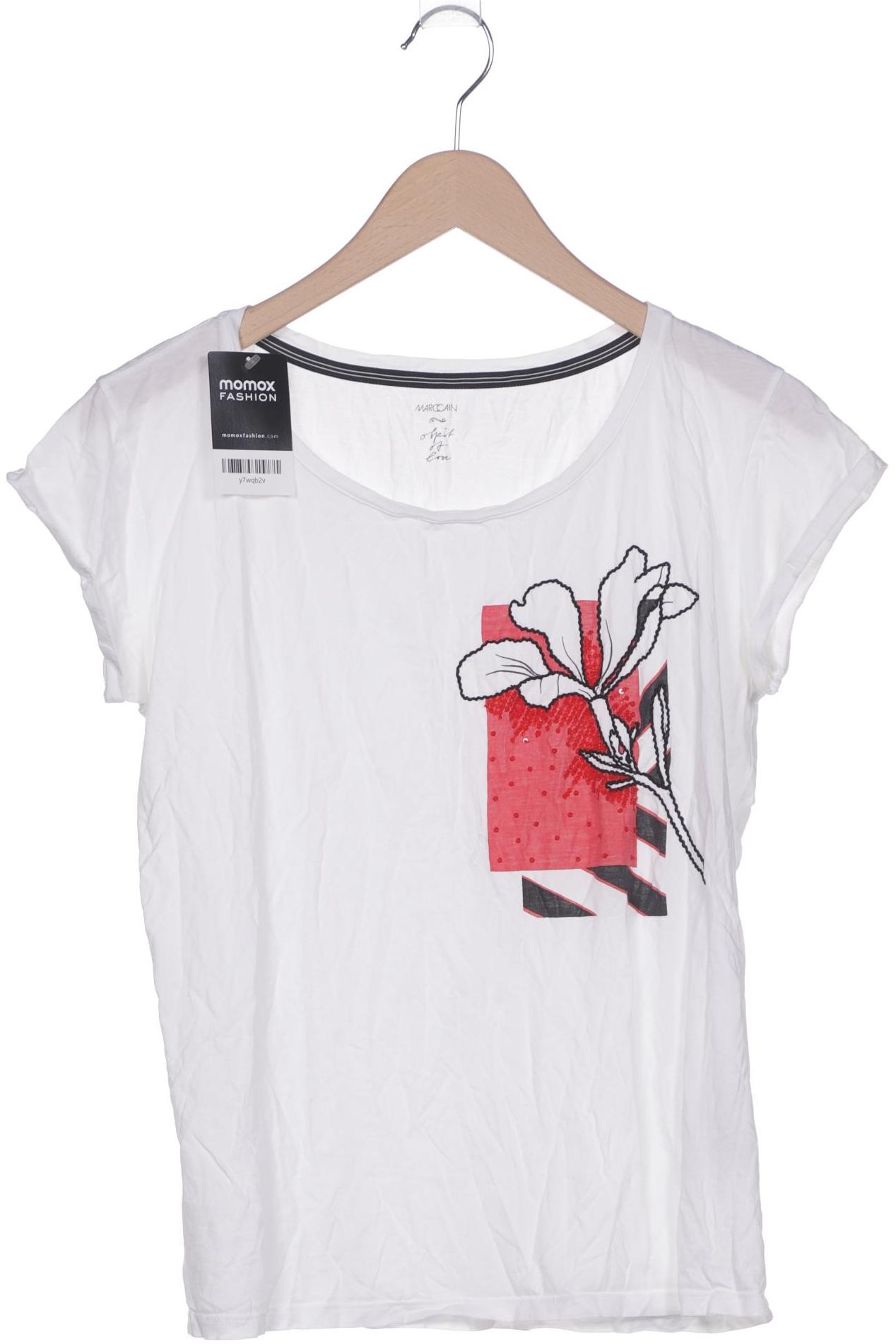 

Marc Cain Damen T-Shirt, weiß, Gr. 36