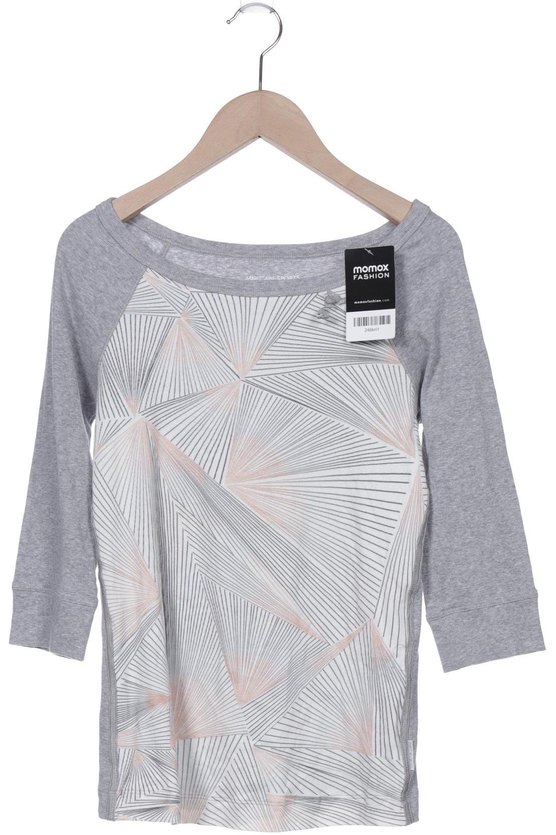 

Marc Cain Damen Langarmshirt, grau, Gr. 38