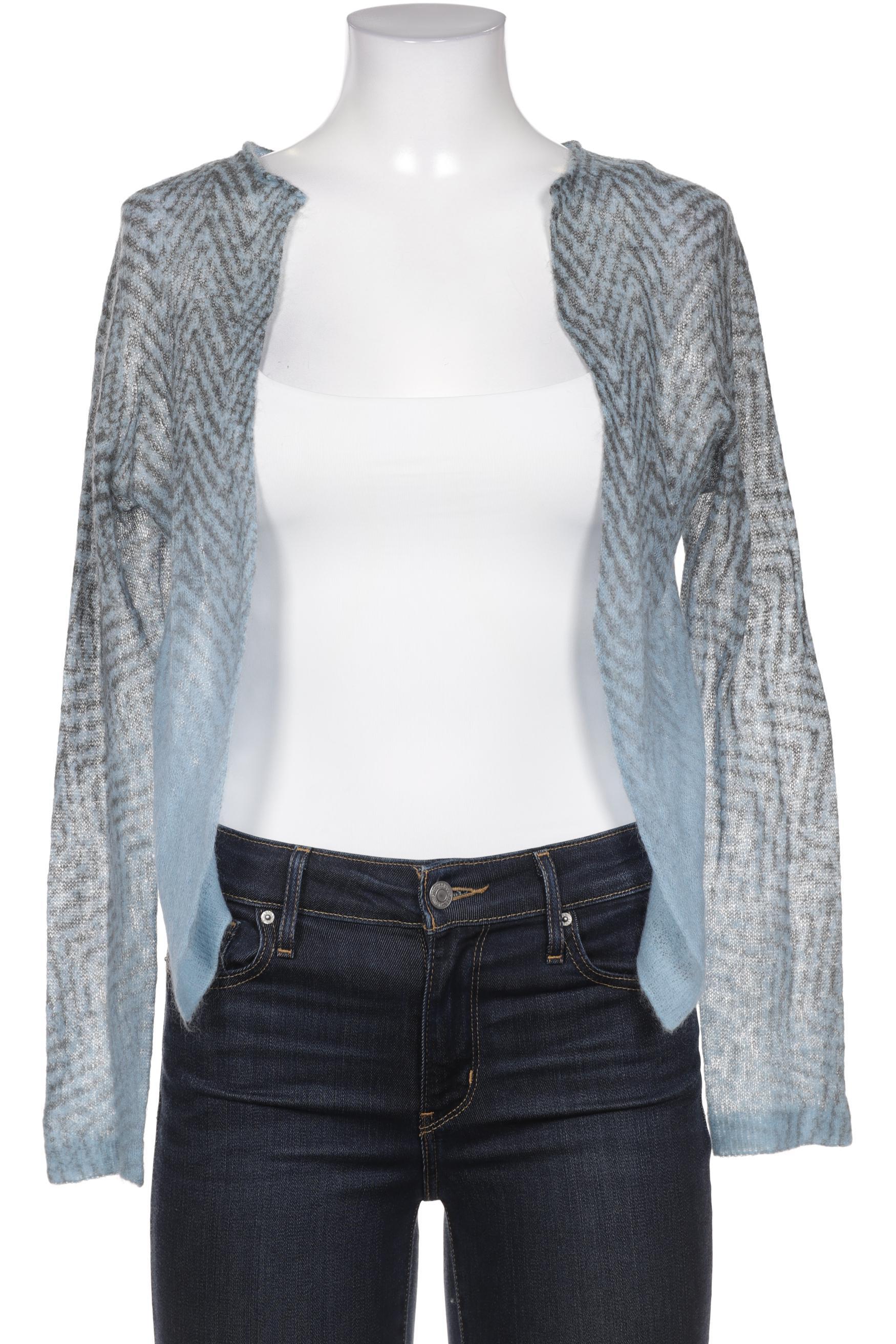 

Marc Cain Damen Strickjacke, blau, Gr. 40