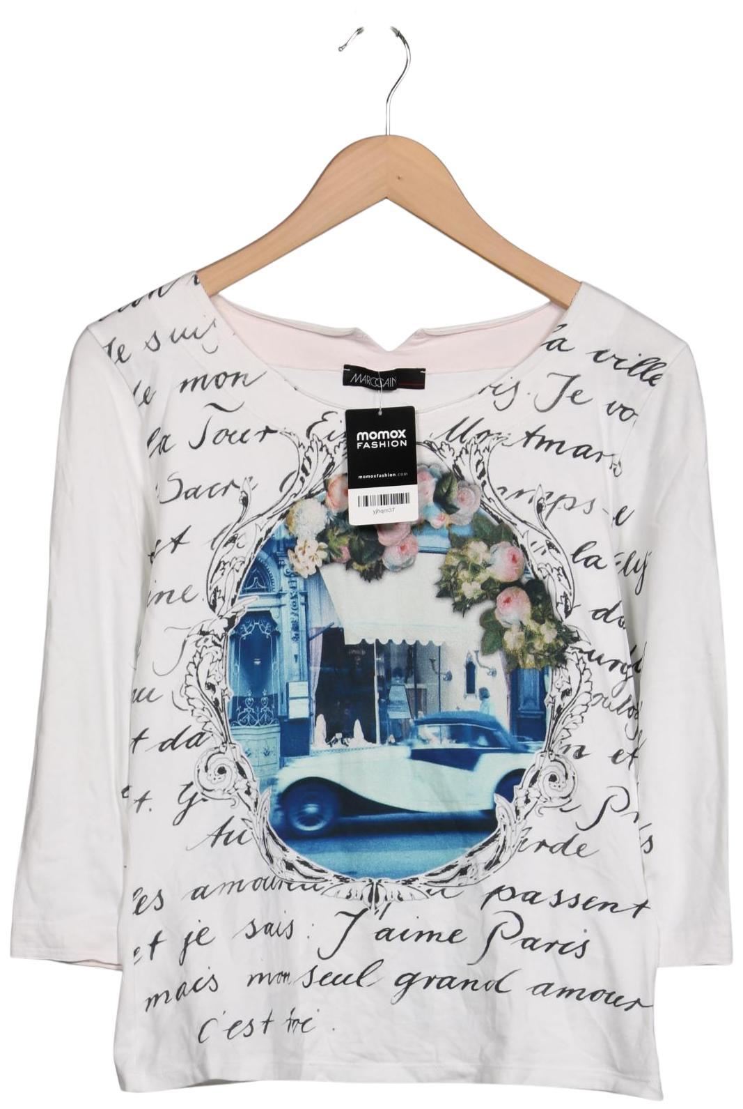 

Marc Cain Damen Langarmshirt, cremeweiß, Gr. 40