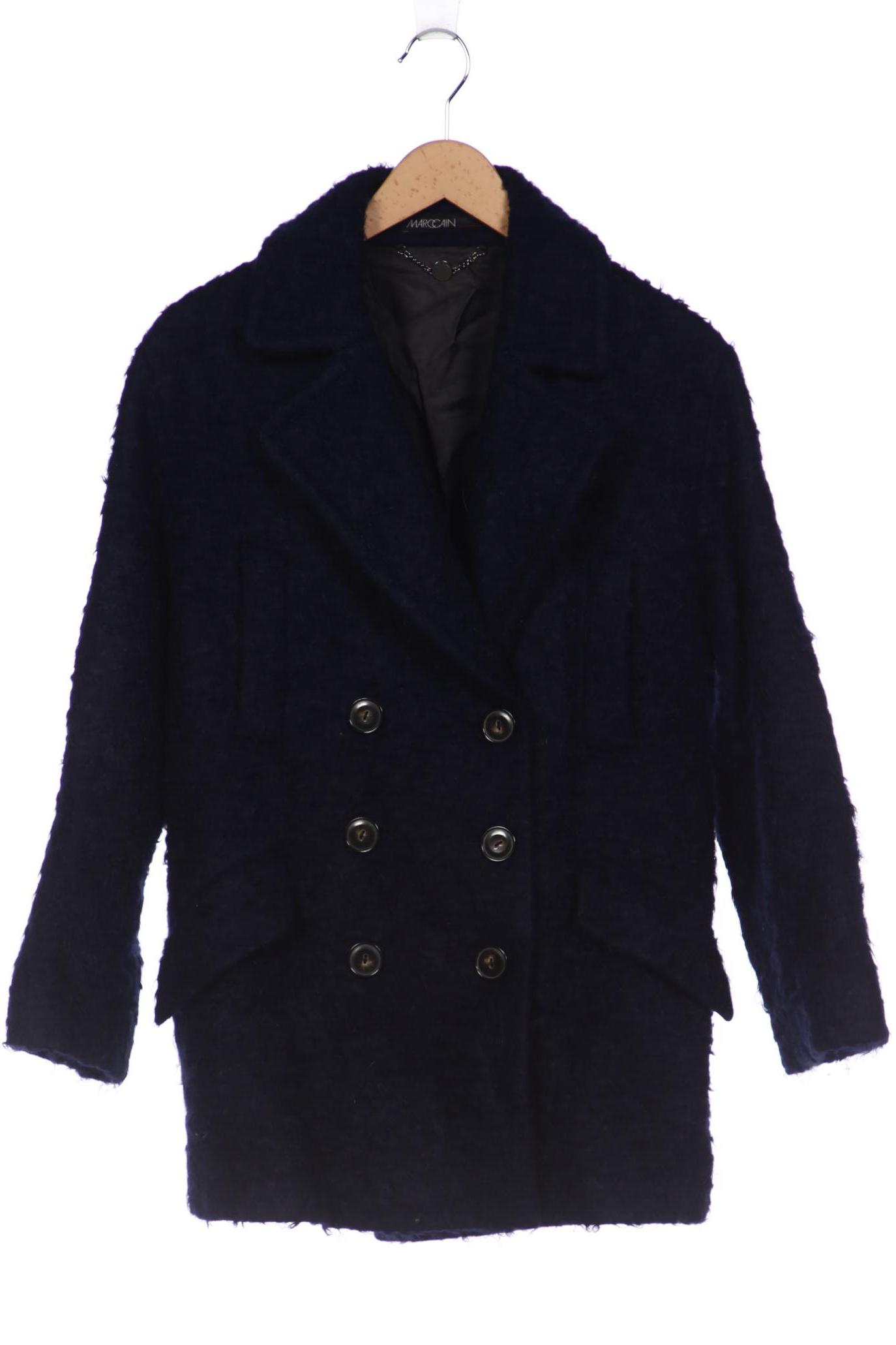 

Marc Cain Damen Mantel, marineblau, Gr. 34