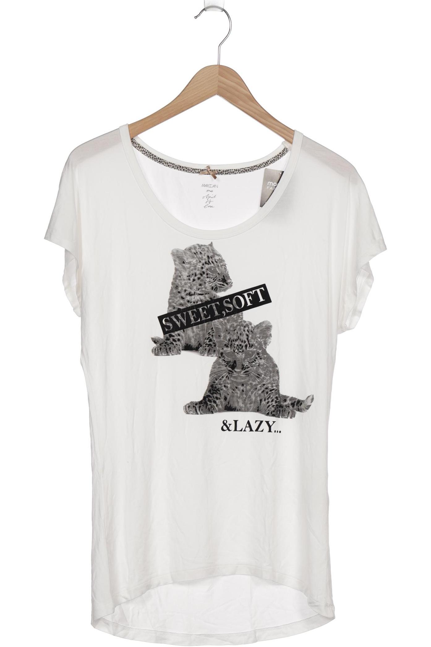 

Marc Cain Damen T-Shirt, weiß, Gr. 38