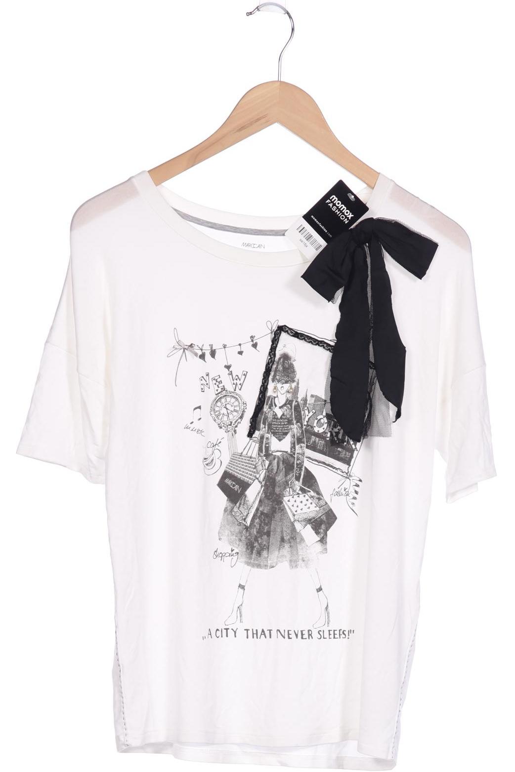 

Marc Cain Damen T-Shirt, cremeweiß, Gr. 36